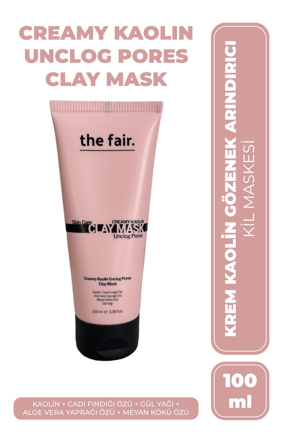 the fair.-The Fair - 150ml Sensitive and Dry Skin Cleansing Gel, 100ml Pore Cleansing Kaolin Clay Maker 2