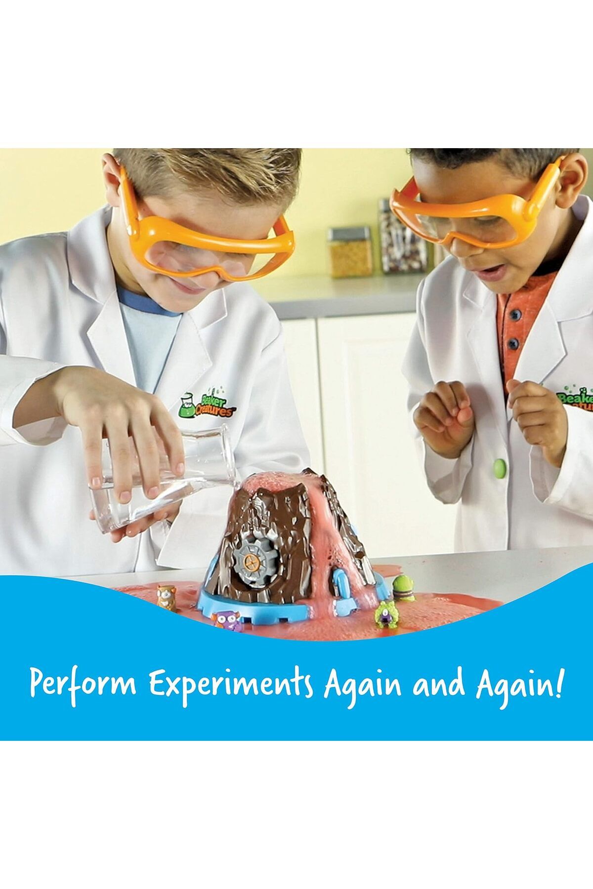 Learning Resources-LR-BEAKER CREATURES® BUBBLING VOLCANO REACTOR 3
