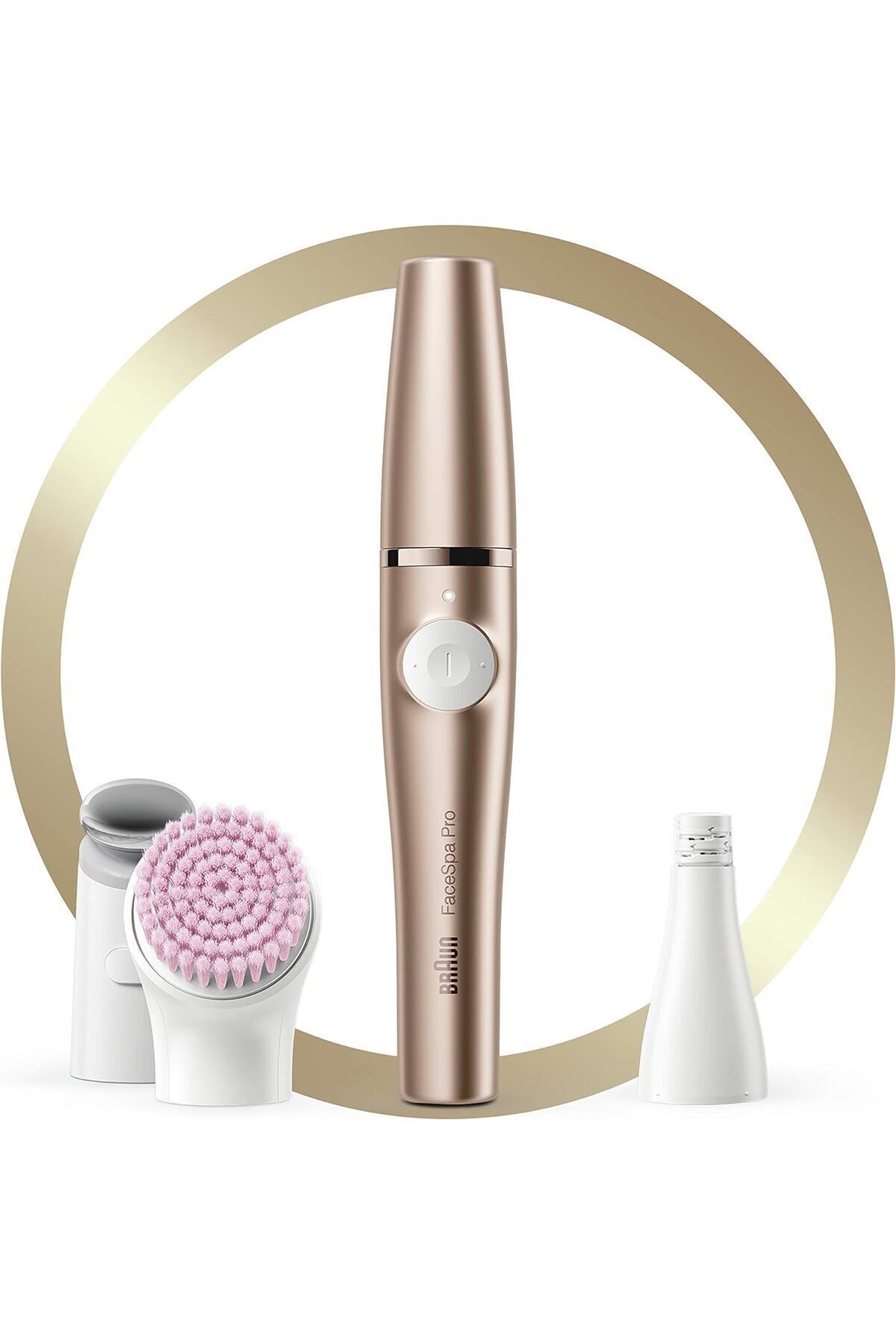 Braun-Face Spa 3 في 1 - كشف ذكي للرأس، مؤقت معالجة لمدة 20 ثانية، 10 فتحات صغيرة - Face Pro 921 2