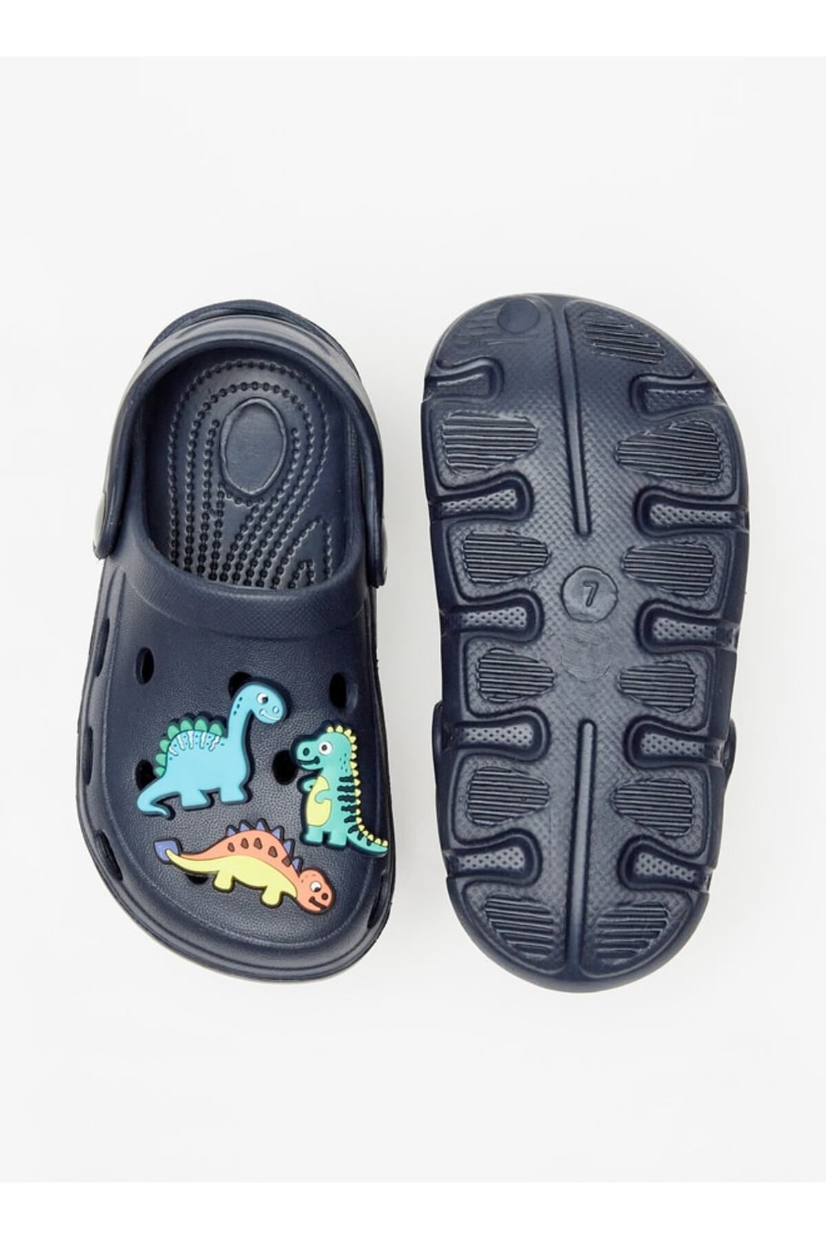 LBL by Shoexpress-Dinosaur Applique Clogs with Backstrap 5