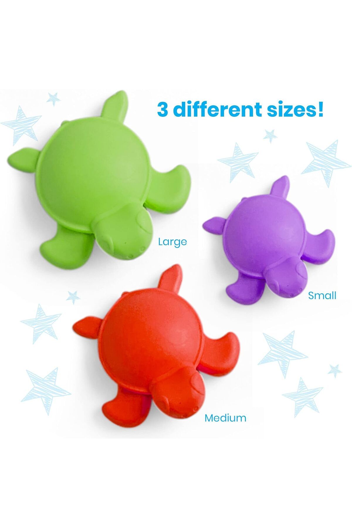 Learning Resources-مجموعة أنشطة الرياضيات LR-TACTILE TURTLES 3