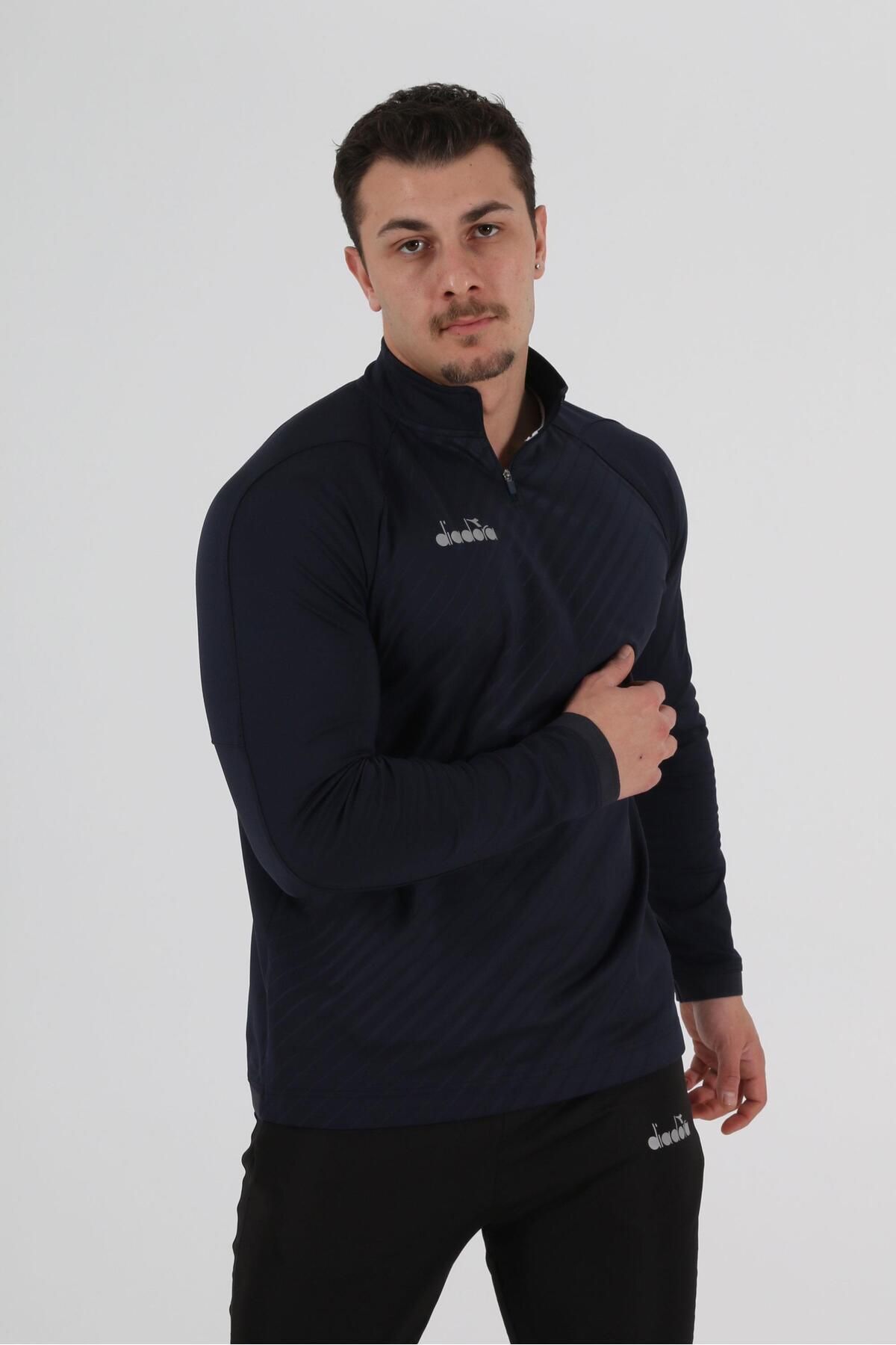 ست گرمکن ورزشی آبی مردانه و زنانه اورجینال Diadora