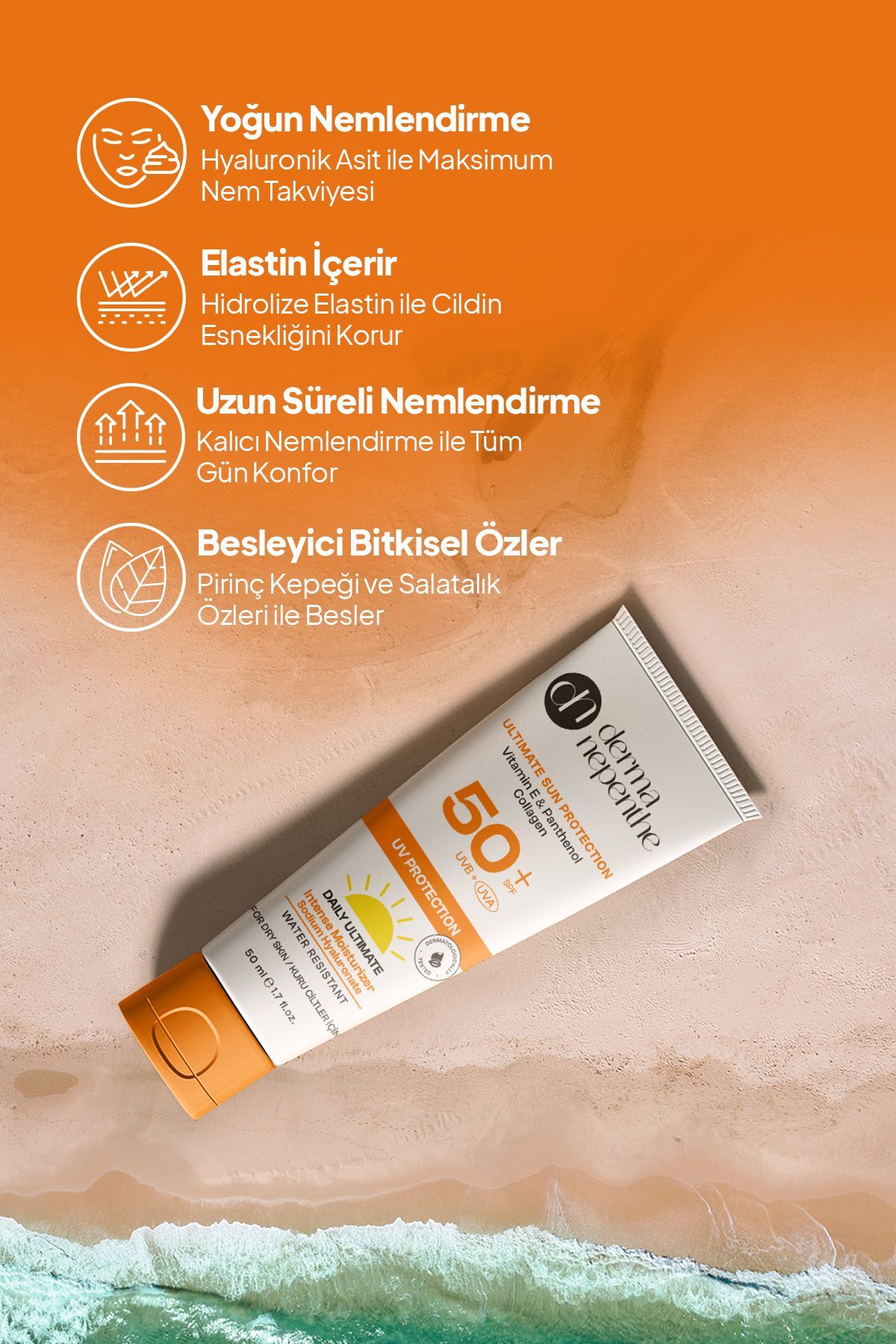 ضد آفتاب صورت   Derma Nepenthe | TYCAE5XLSN171693268060446 اورجینال - تصویر 2