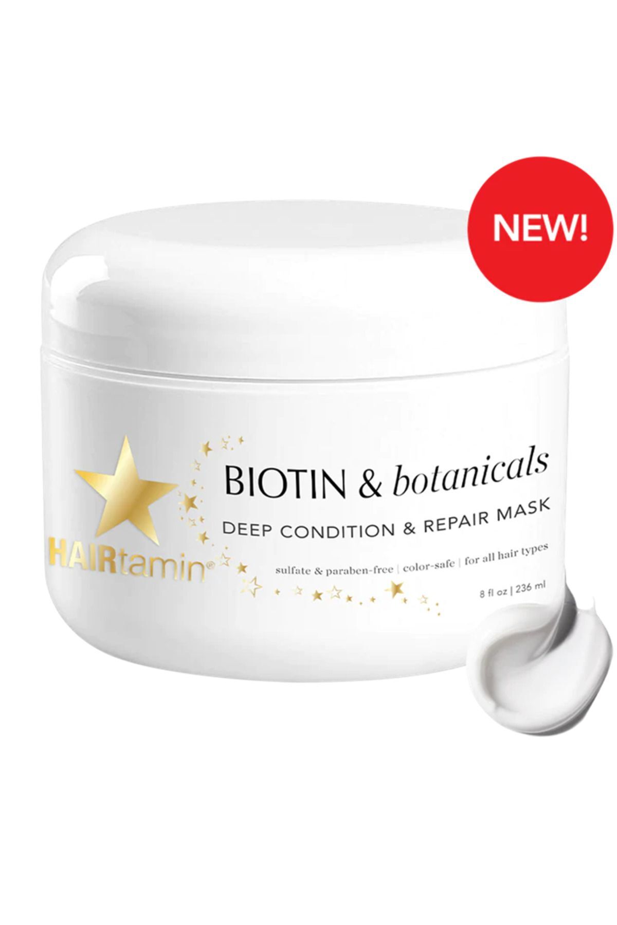 HAIRtamin BIOTIN & Botanicals - derin durum ve onarım maskesi — 856344008758