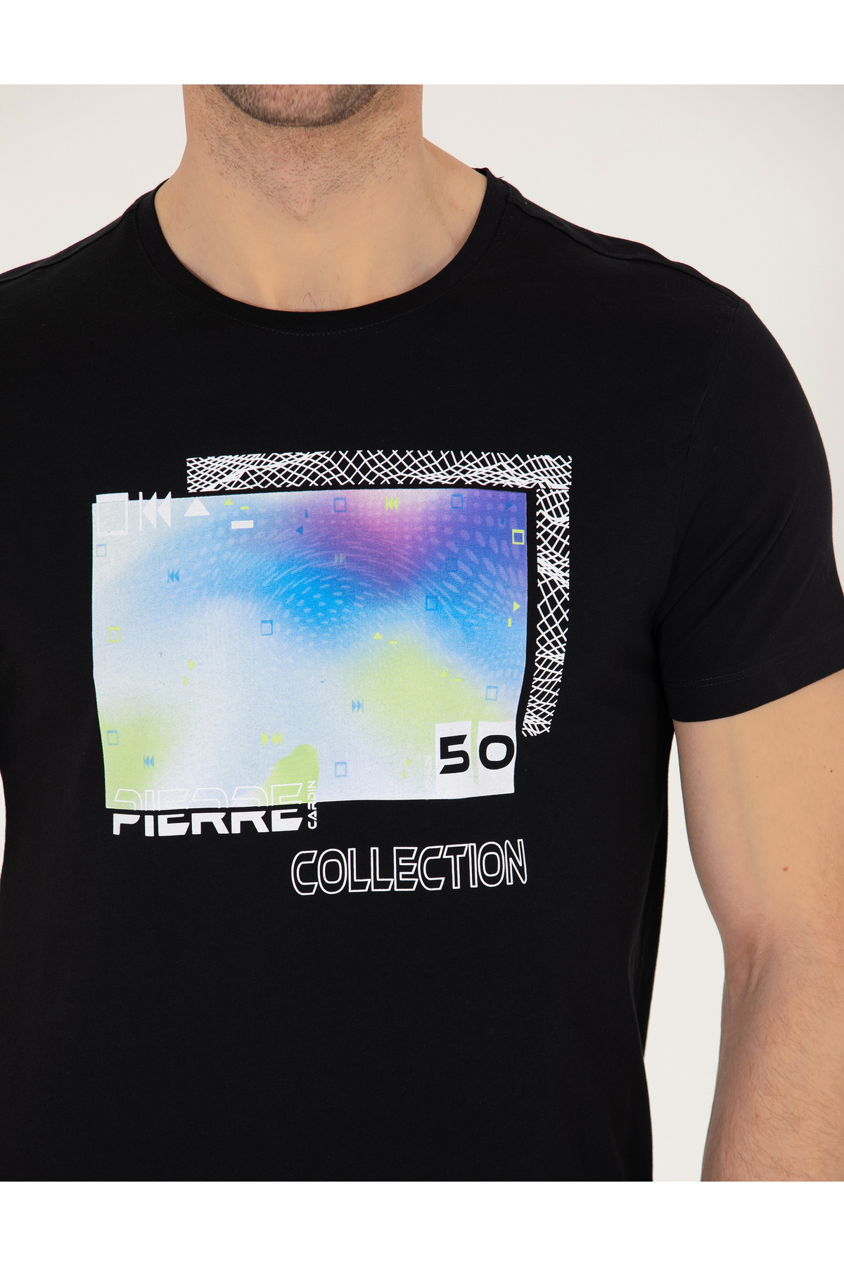 تی شرت مردانه پیر کاردین | 50262654-VR046 Pierre Cardin - Image 7