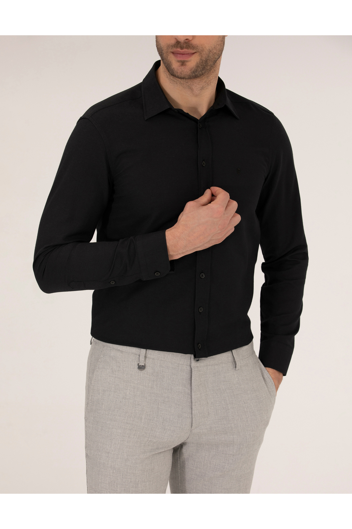 پیراهن مردانه پیر کاردین | 50268227-VR046 Pierre Cardin - Image 6