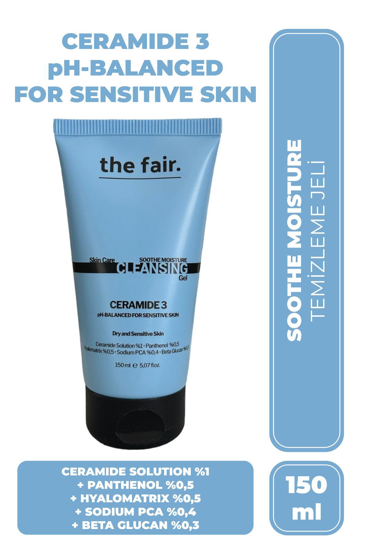 the fair.-The Fair - 150ml Sensitive and Dry Skin Cleansing Gel, 100ml Pore Cleansing Kaolin Clay Maker 6