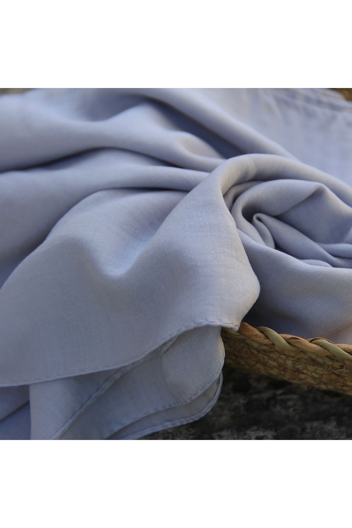 VEGA MODA-Plain India Colored Cheesecloth - Embroidery Writing, Stitching Detail 3
