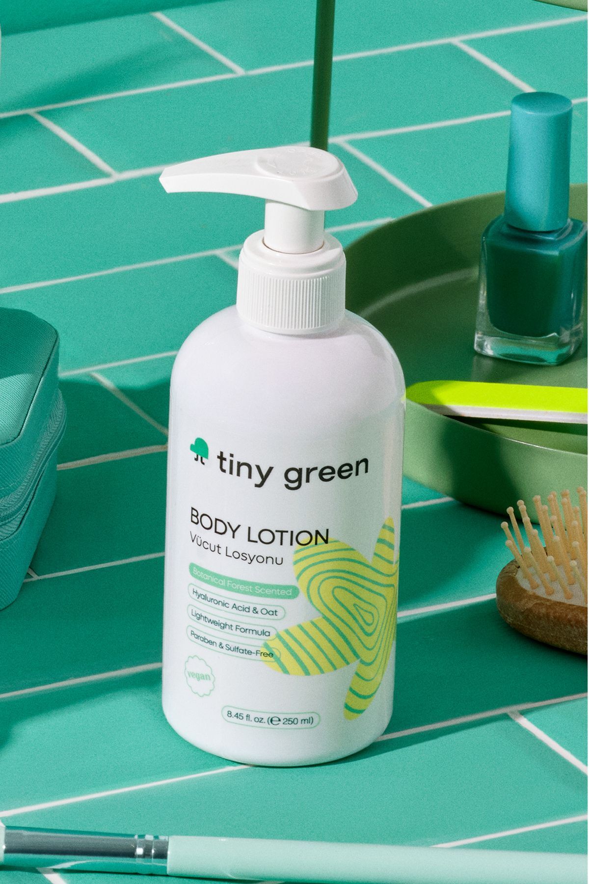 Canlandırıcı Bergamot & Nane Kokulu Vücut Losyonu 250 ml — TG-0215 — تصویر 4 از 5