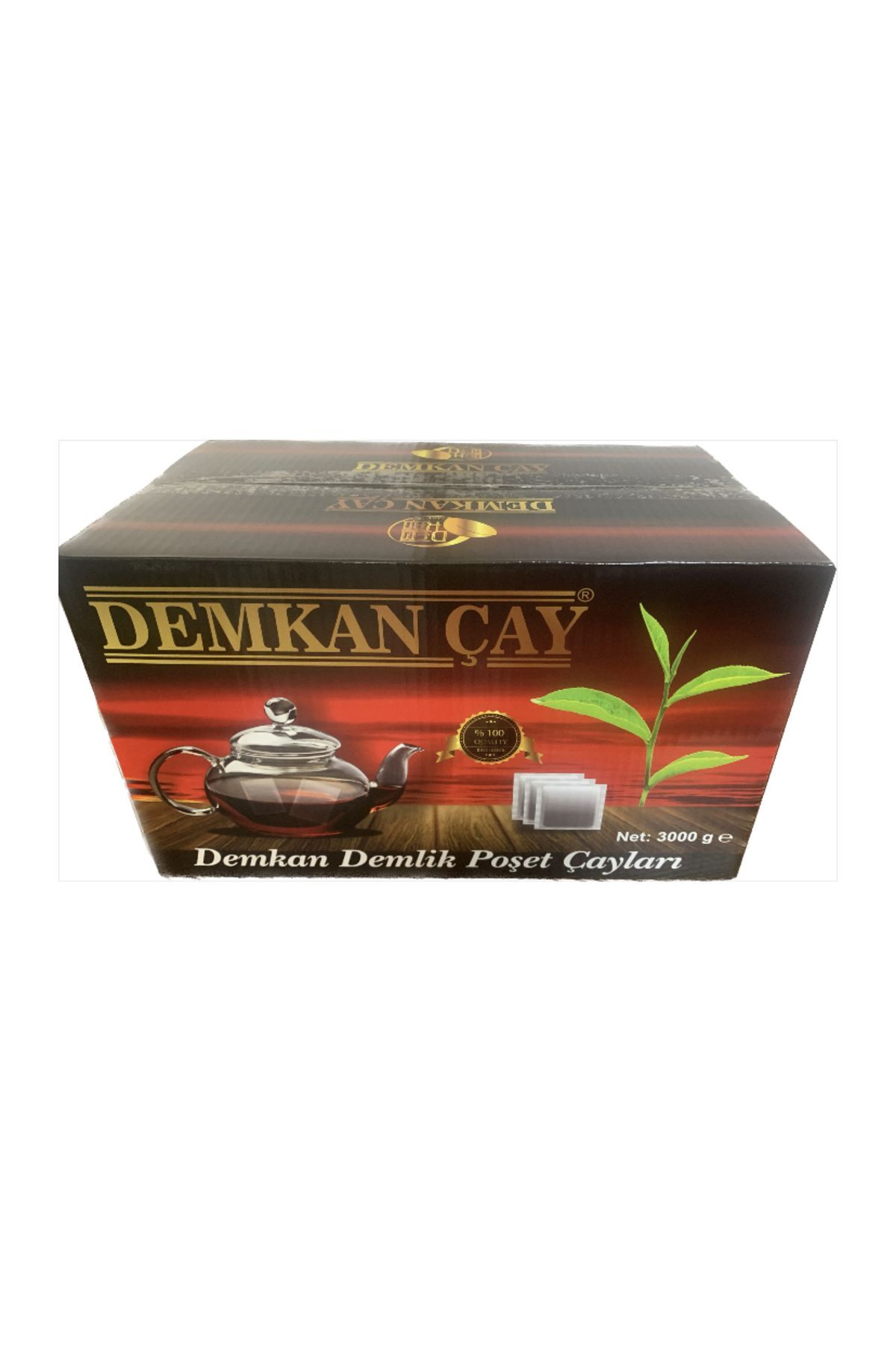 DEMKAN ÇAY DEMKAN 3 KG DEMLİK POŞET ÇAY (30grlık)
