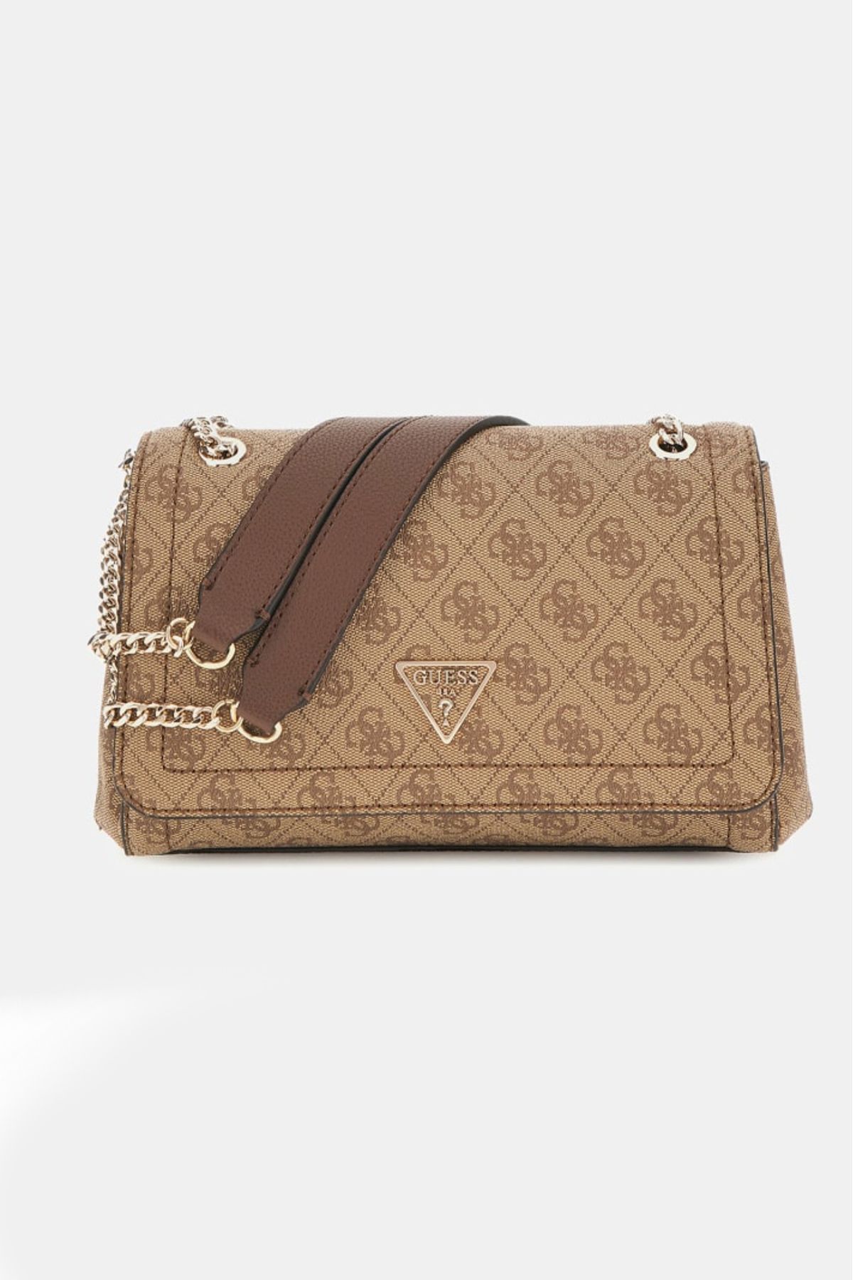 کیف زنانه کراس بادی نوئل با لوگوی 4G - بژ Guess
