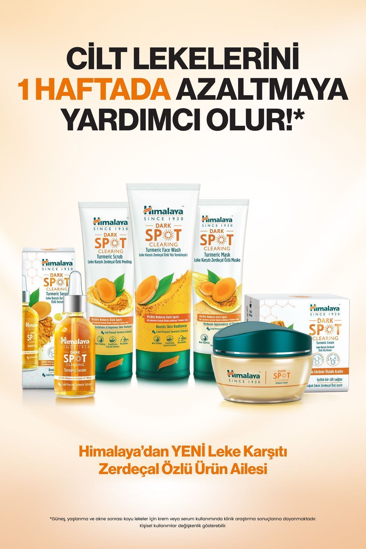 Dark Spot Clearing Leke Karşıtı Zerdeçal Özlü Serum 30 ml, Niacinamide %2, Glikolik Asit 10% — 18002204 — تصویر 7 از 7