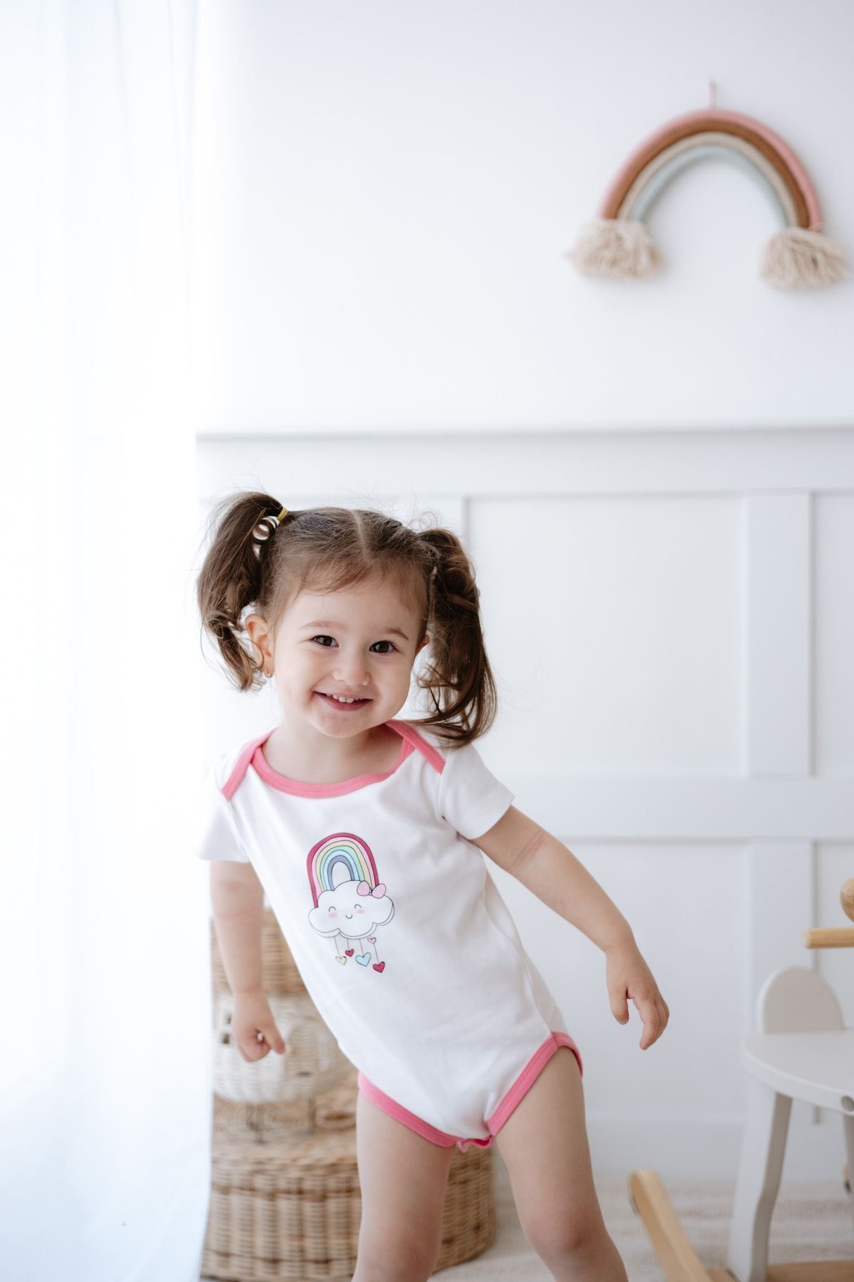 بادی نوزادی پسرانه – دخترانه رنگارنگ Lilabio | LLB3LUBD02 اورجینال - تصویر 2