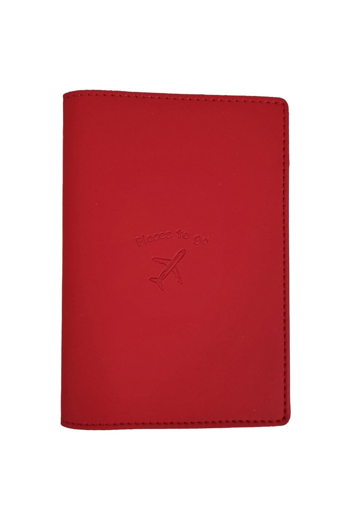Acar Mira Thermo Leather Passport Holder Case Passport Holder Red