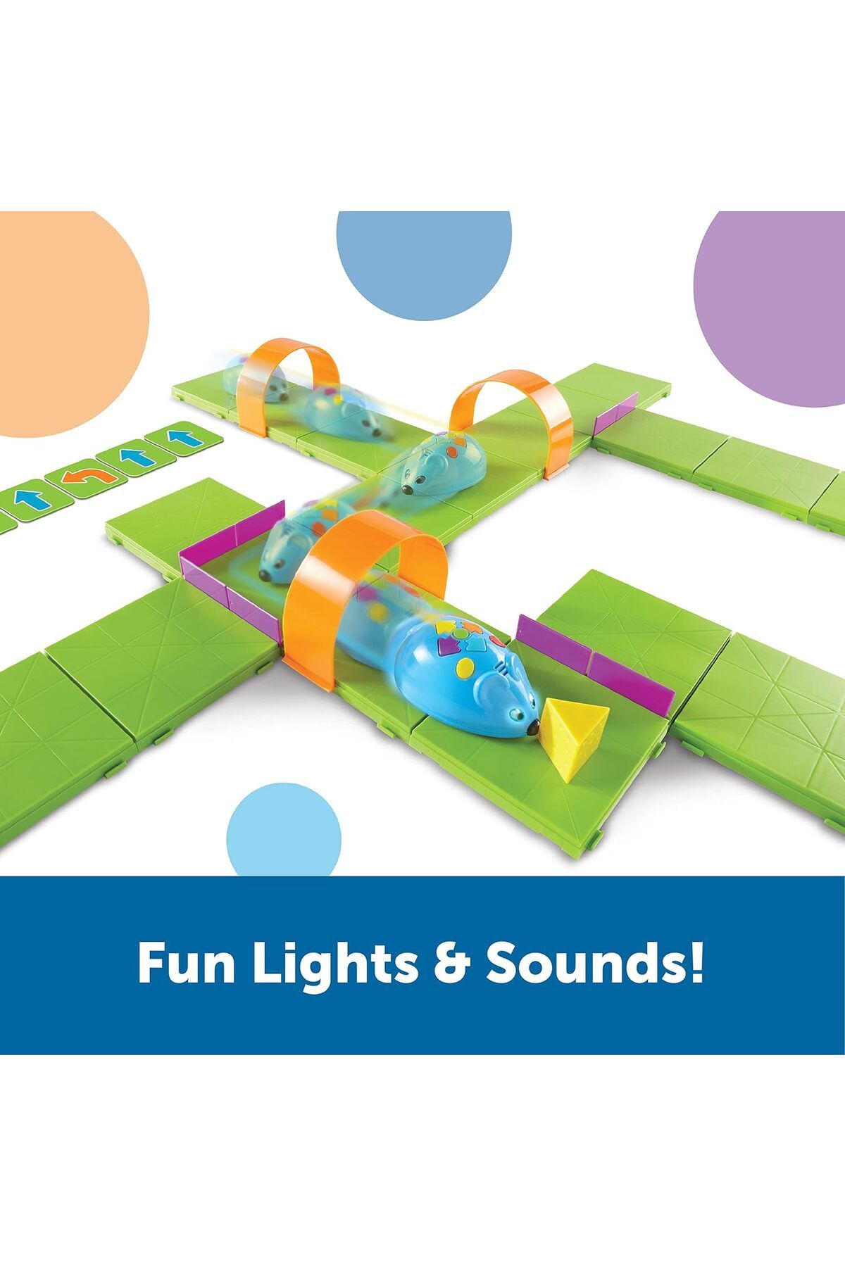Learning Resources-LR-Code & Go® Robot Mouse Activity Set 4