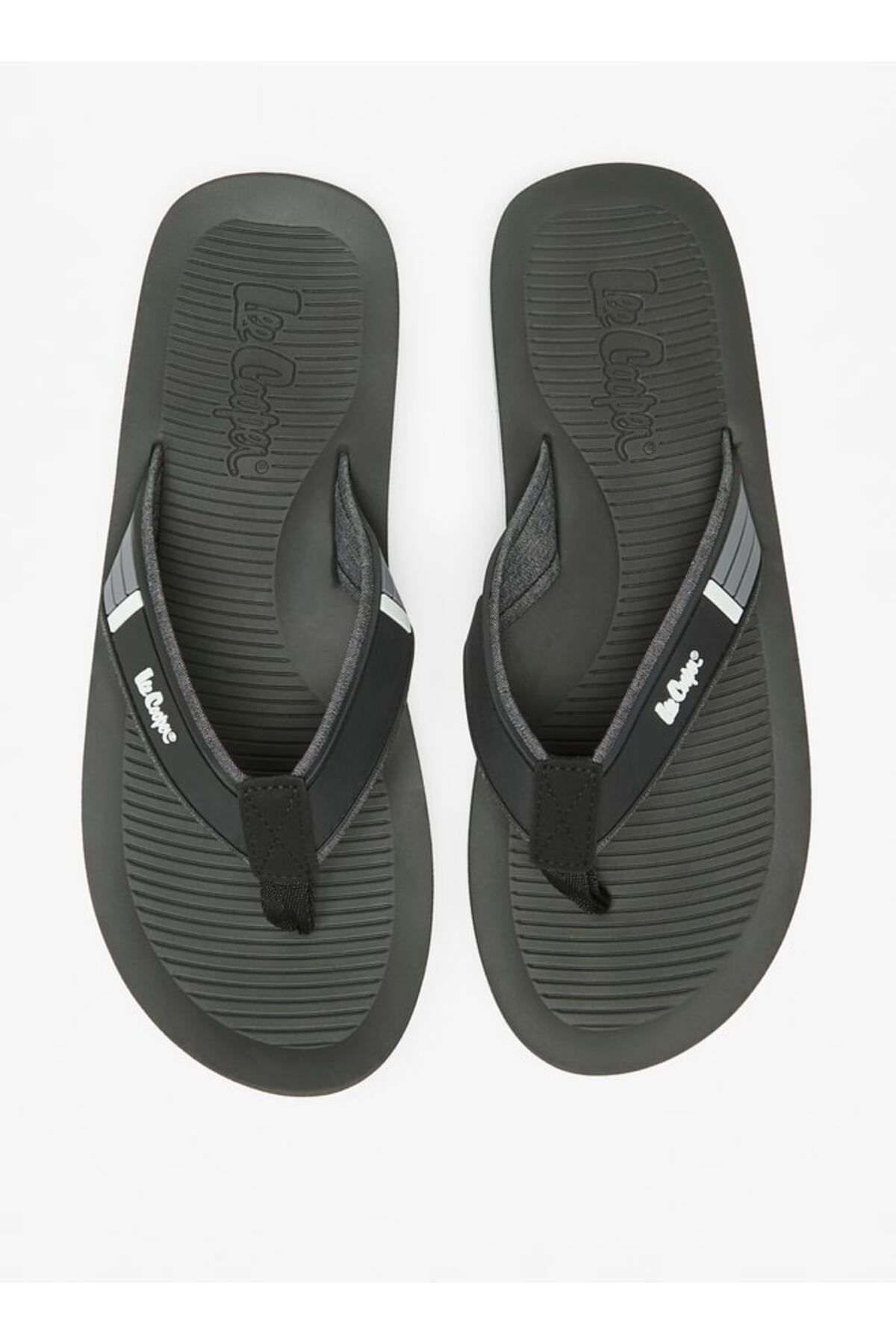 Lee Cooper-Men's Logo Detail Thong Slippers 1