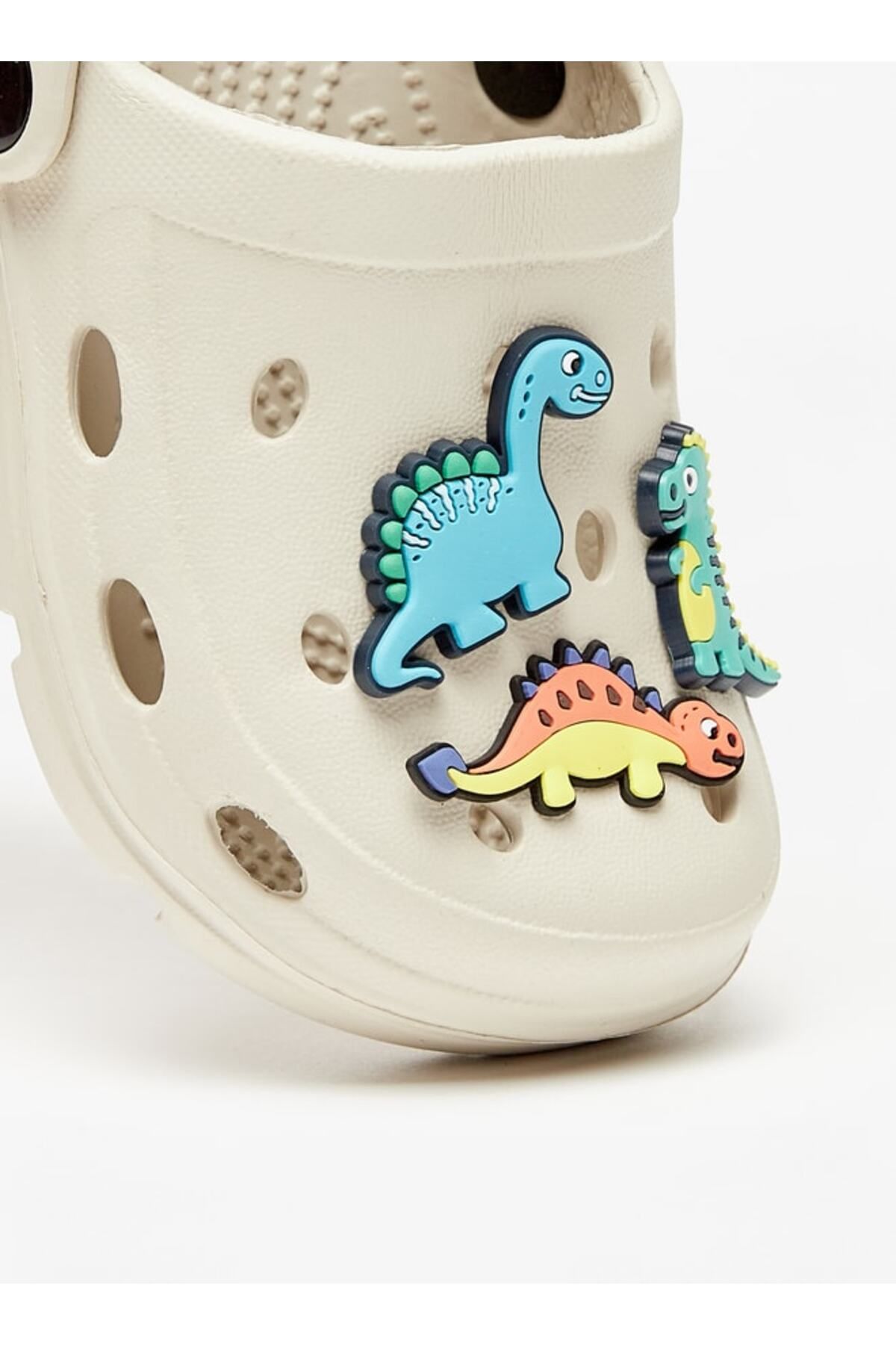 LBL by Shoexpress-Dinosaur Applique Clogs with Backstrap 4