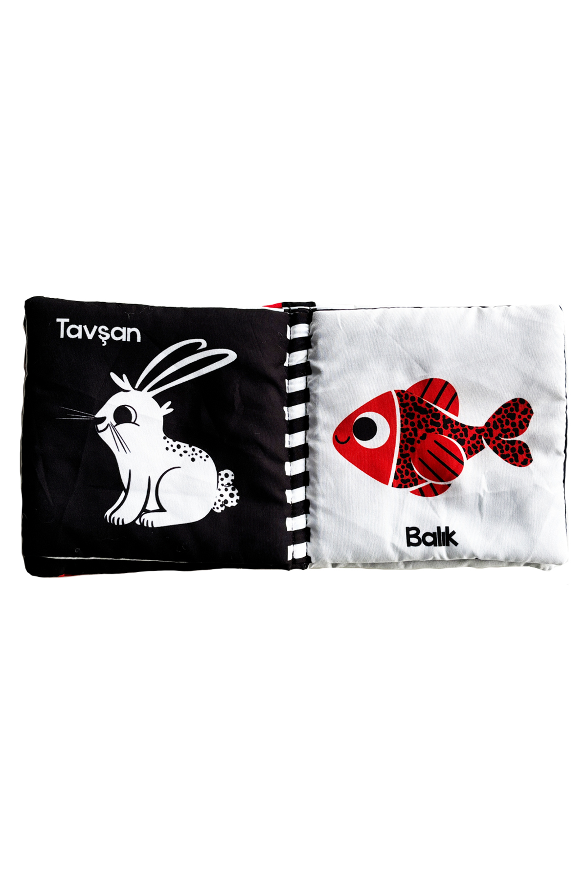 Neobebek İlk Kumaş Kitabım Hışırtılı fotoğrafı 2 (önizleme)