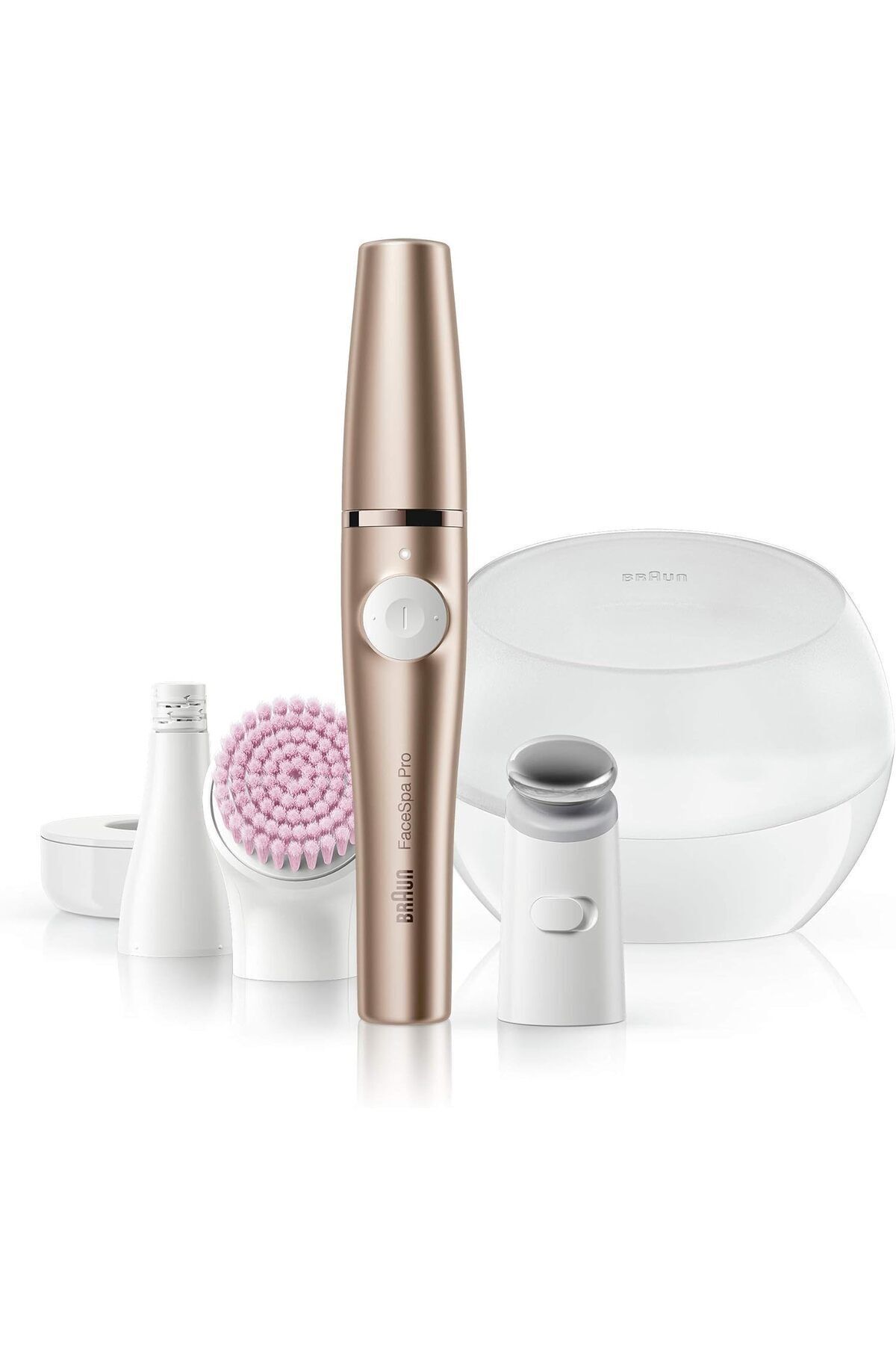Braun-Face Spa 3 في 1 - كشف ذكي للرأس، مؤقت معالجة لمدة 20 ثانية، 10 فتحات صغيرة - Face Pro 921 7