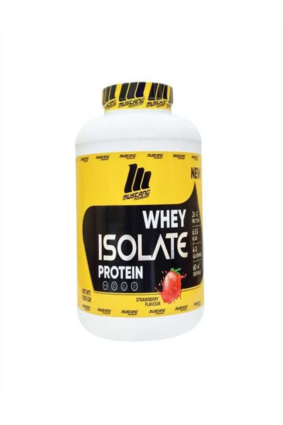 Mustang Nutrition Whey İsolate Protein 1800 Gr Çilekli