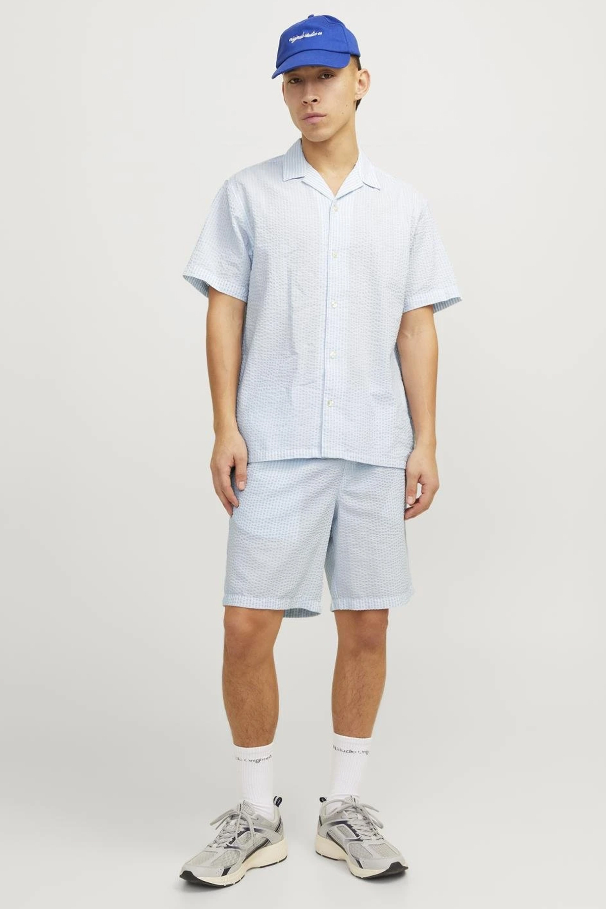 پیراهن مردانه راسته آستین کوتاه | جک اند جونز Jack & Jones 12256772 - تصویر 3