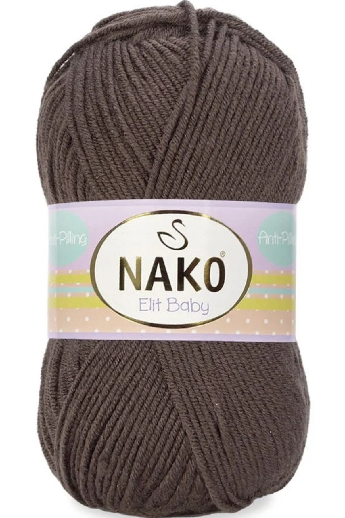 NAKO Elit baby Tüylenmeyen Bebek Yünü 11218 Toprak