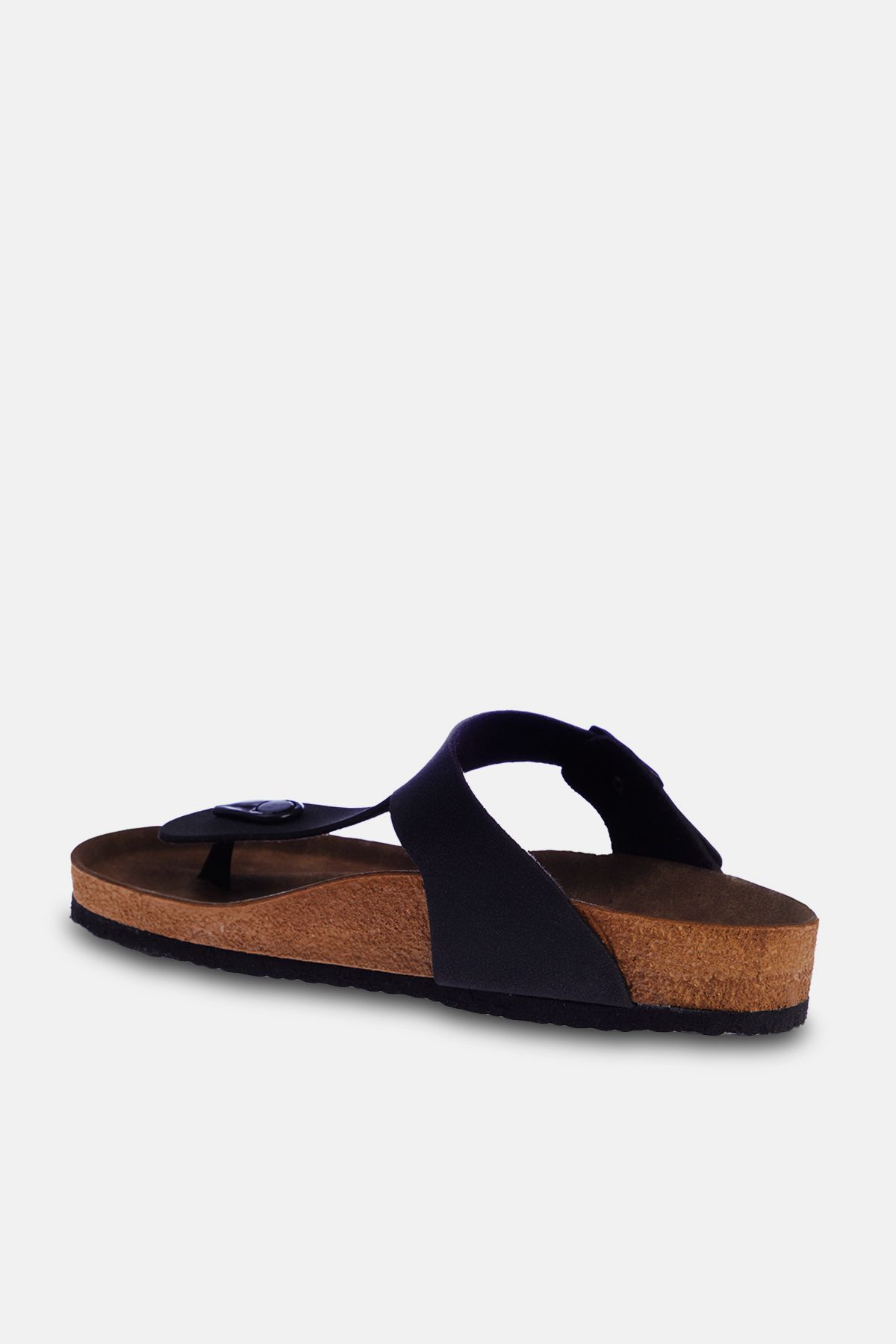 TRENDYOL SHOES-شبشب فليب فلوب أسود للنساء - TAKSS24TE00003 4