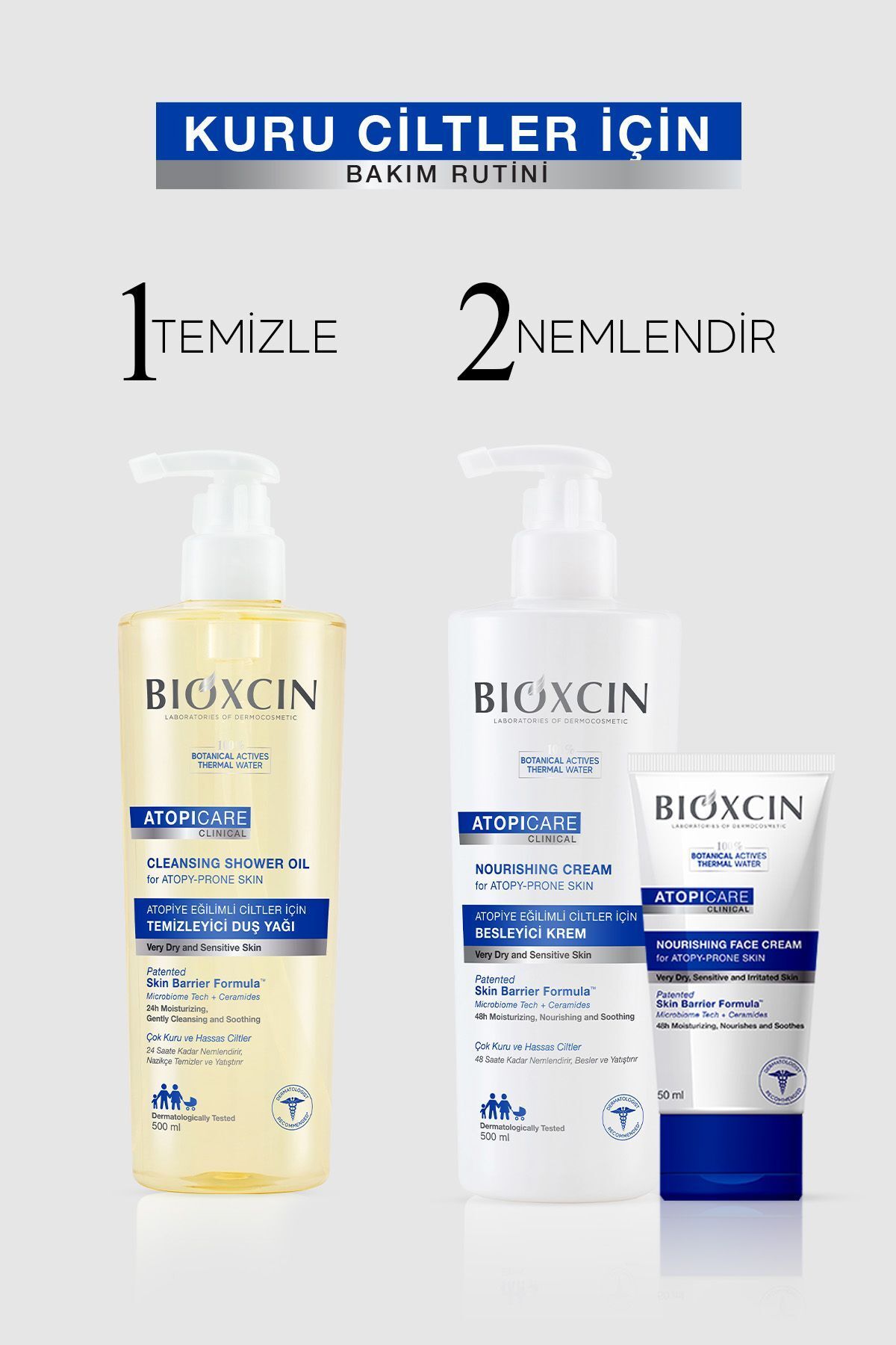 Bioxcin-Atopicare Atopy Tendency Face Cream 50 Ml - Microbiome, Ceramide Nourishing 9