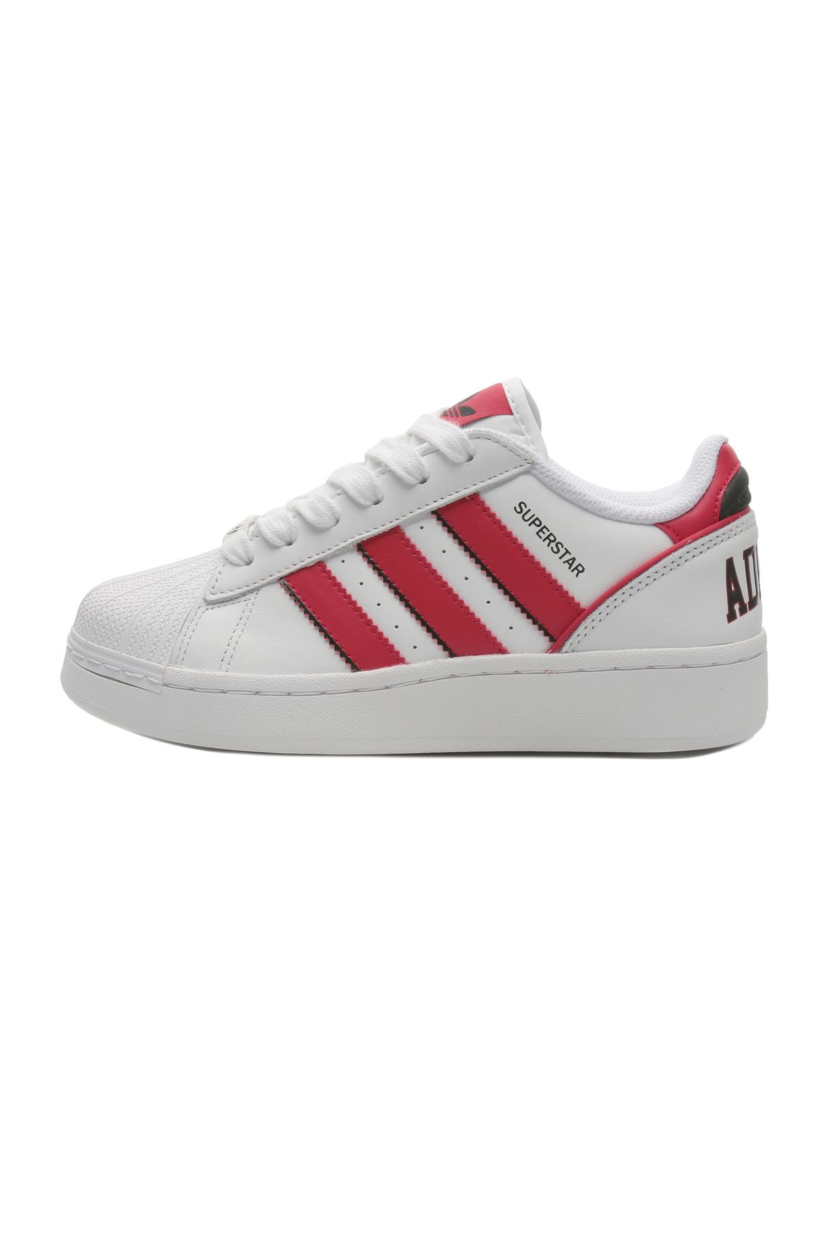 کفش پیاده روی سفید زنانه IF6144 K Superstar XLG T C ورزشی adidas