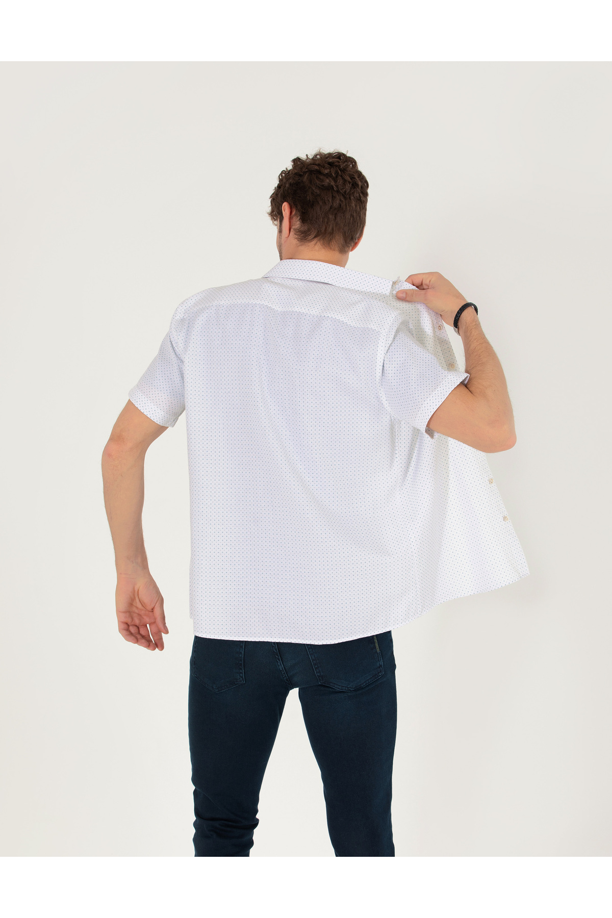 پیراهن مردانه پیر کاردین | 50255276-vr055 Pierre Cardin - Image 5