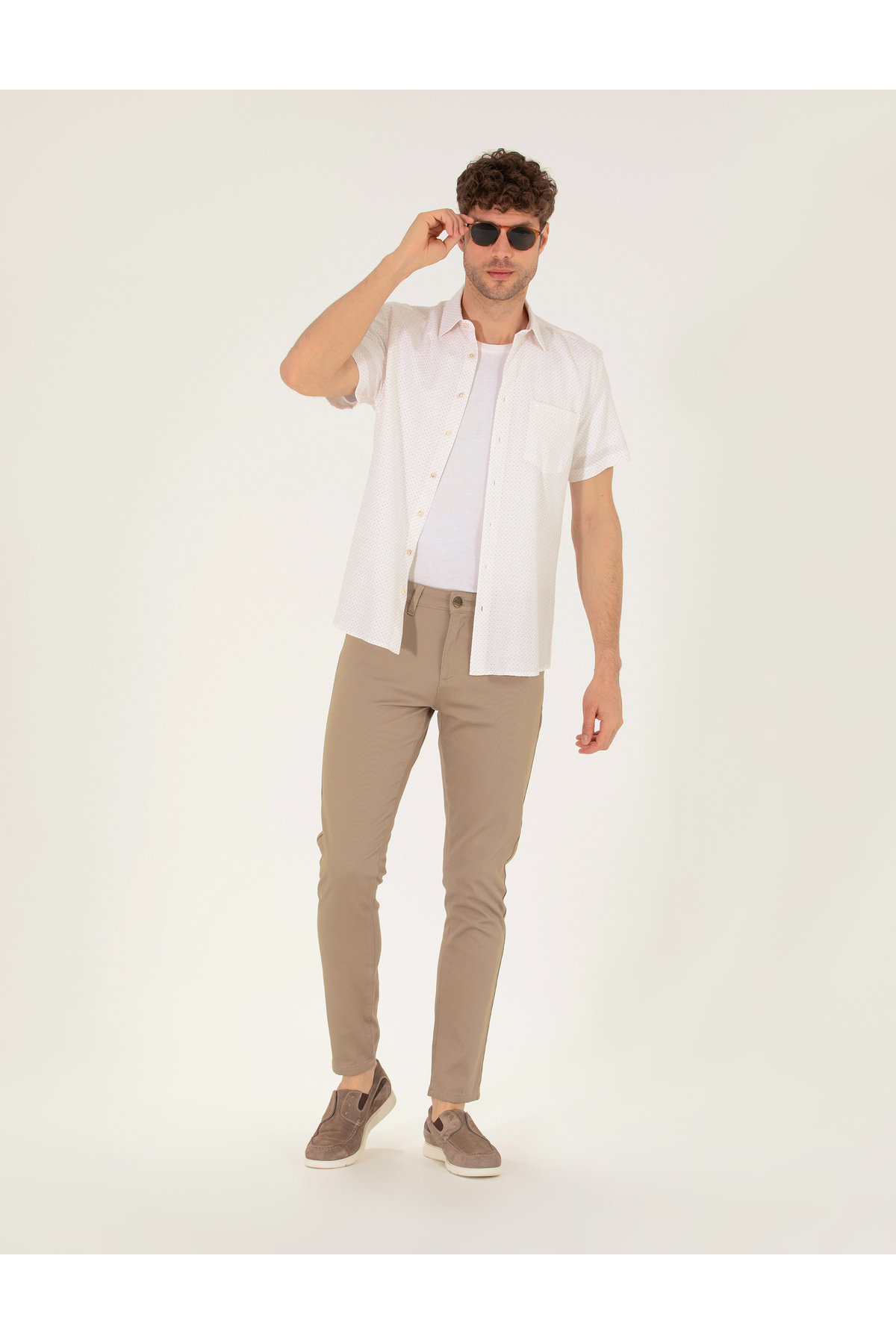 پیراهن مردانه پیر کاردین | 50255276-vr051 Pierre Cardin - Image 4