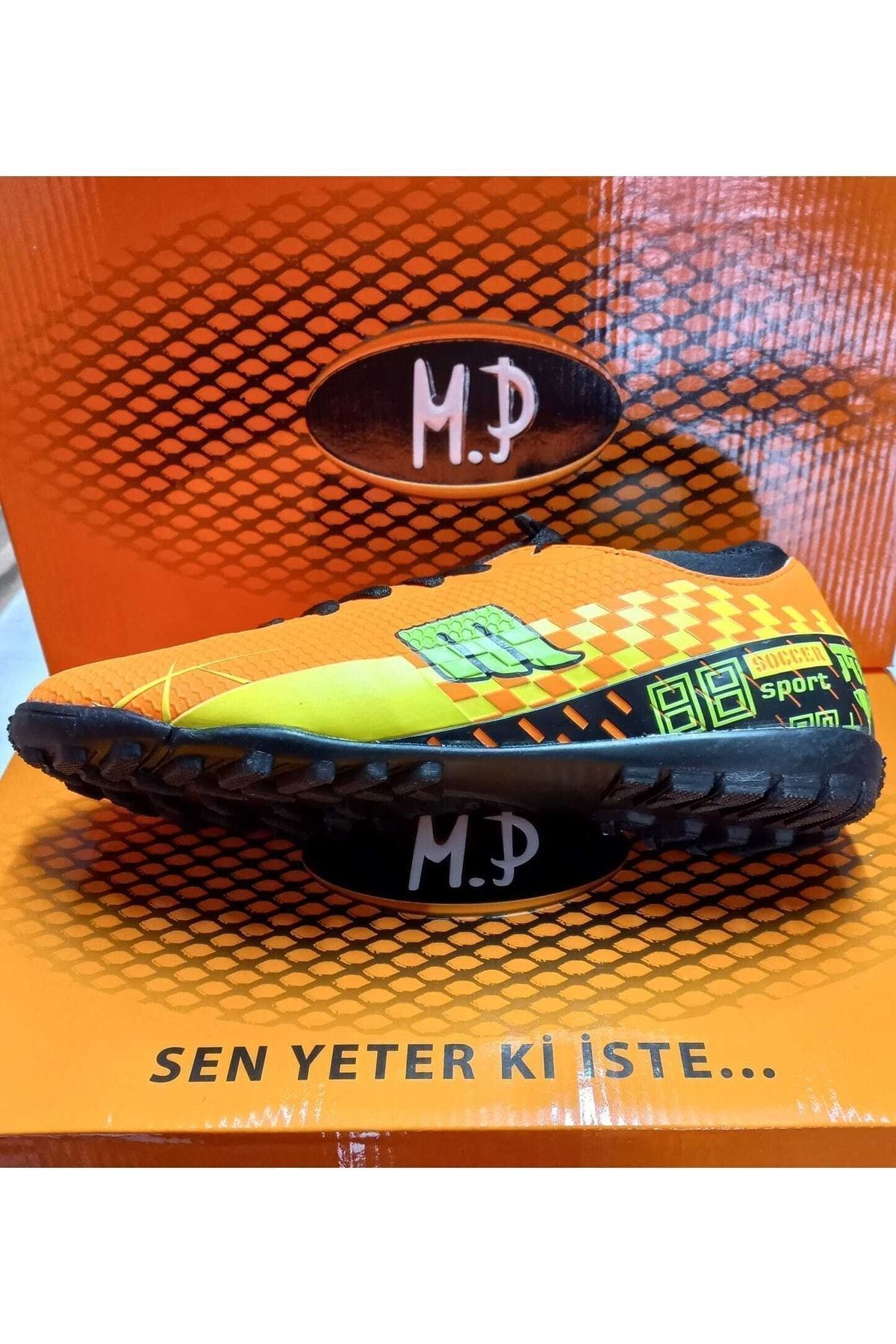 MP ONE-MP Astroturf Field Shoes Чорапи Stretch 3