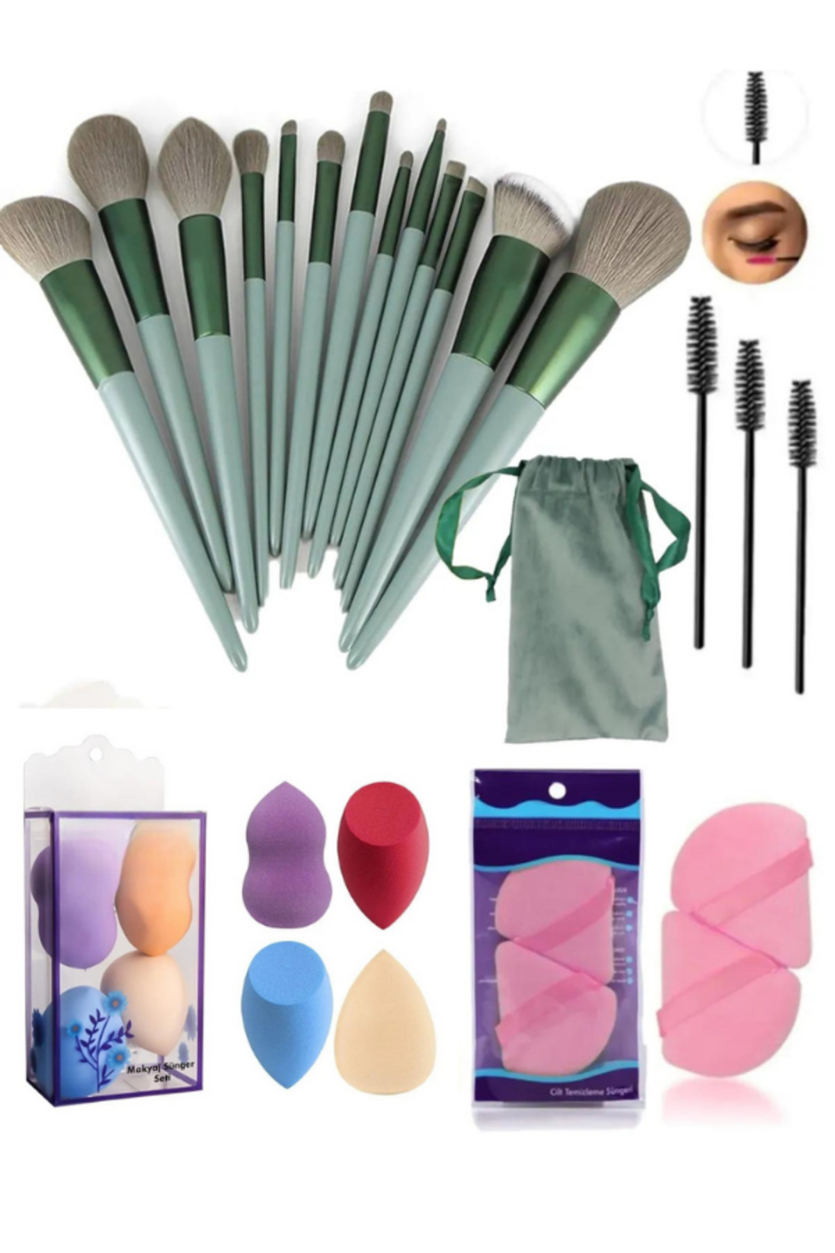 Acarlar Ticaret Набір щіток Lüx, 22 предмети