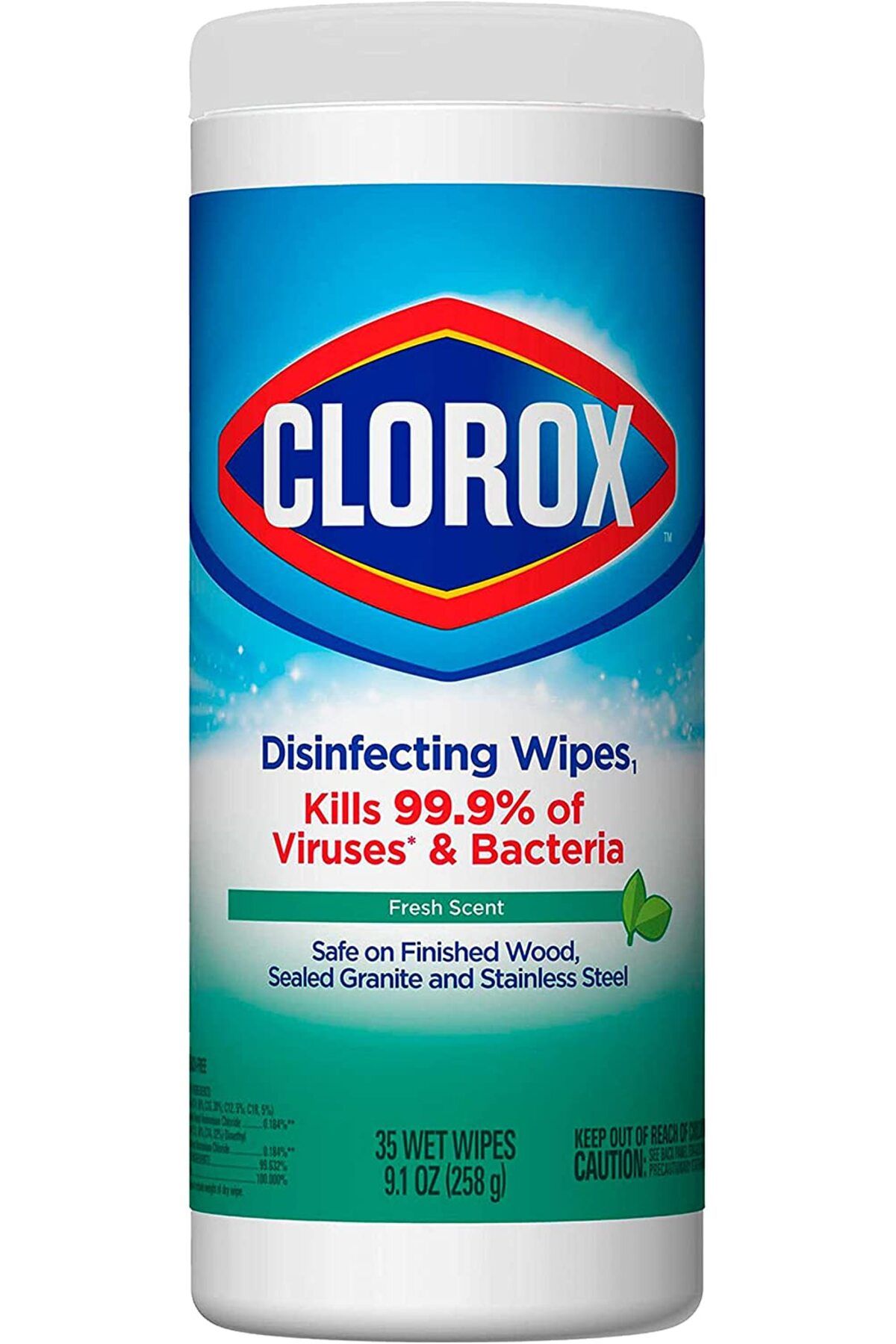 Clorox-Disinfecting Wipes Can- Fresh Scent, 35 count 6