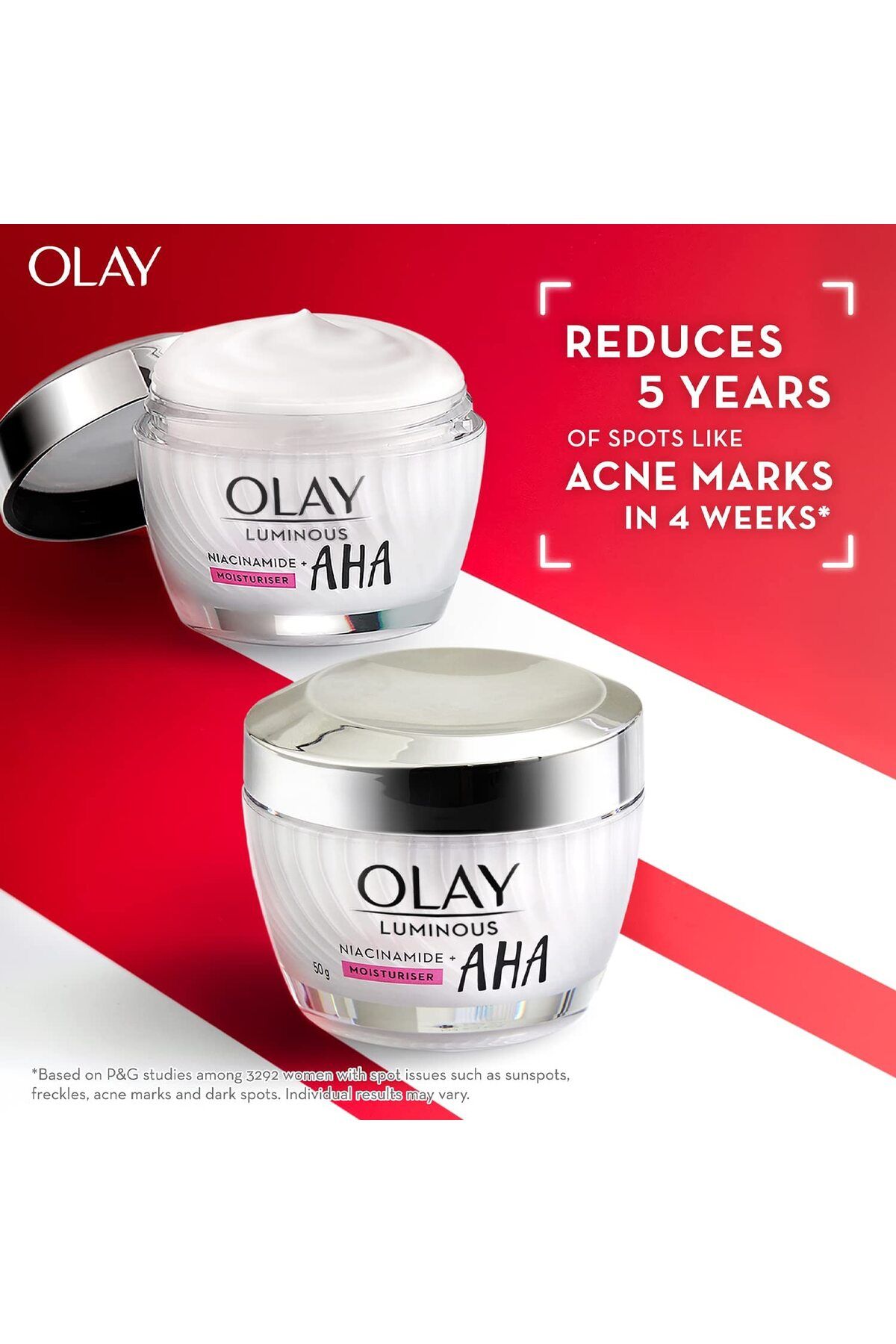OLAY-Luminous Niacinamide + AHA Face Super Serum 30mL 4