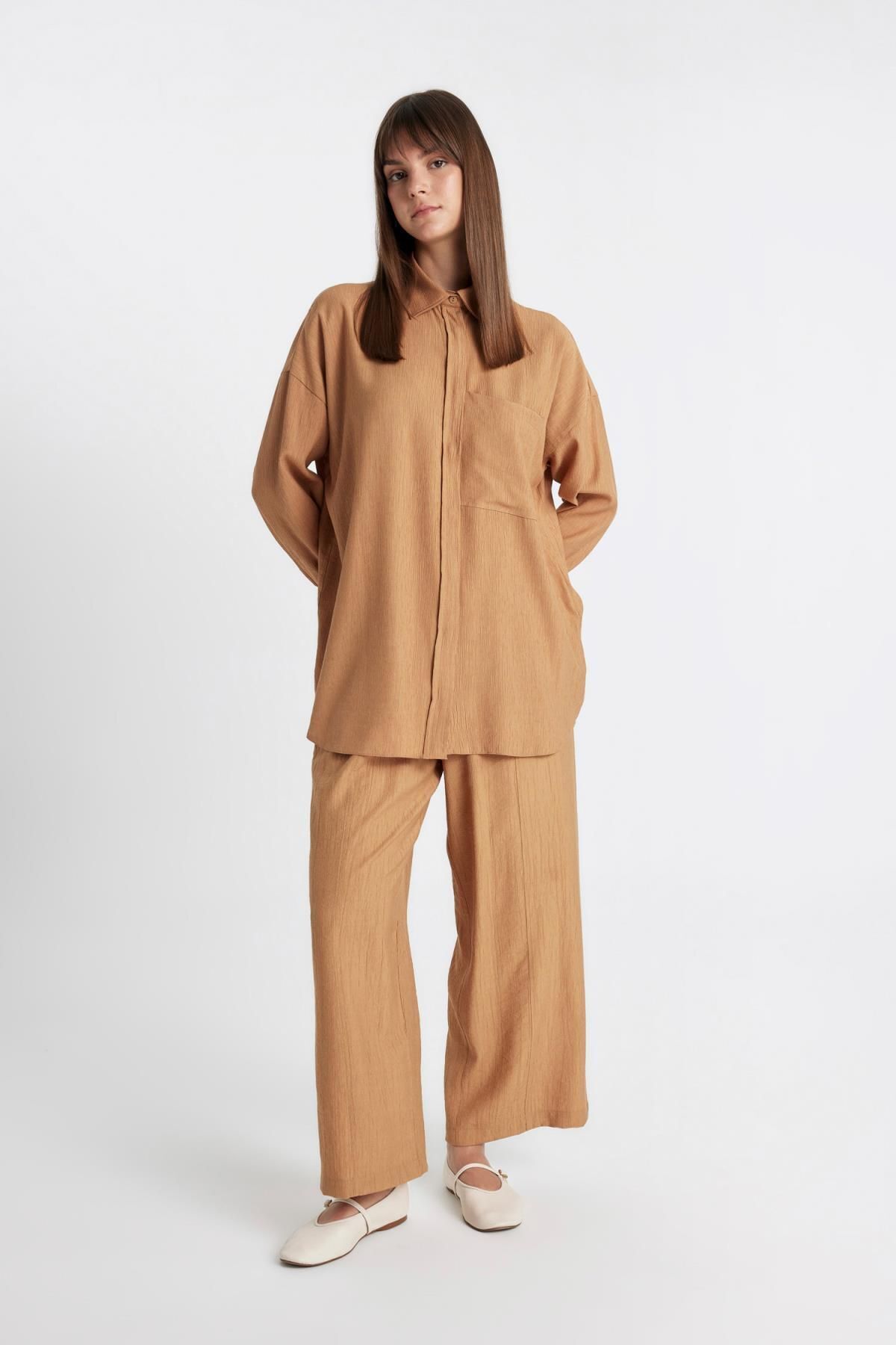 شلوار زنانه دفاکتو | C6483AX24SM Defacto - Image 4