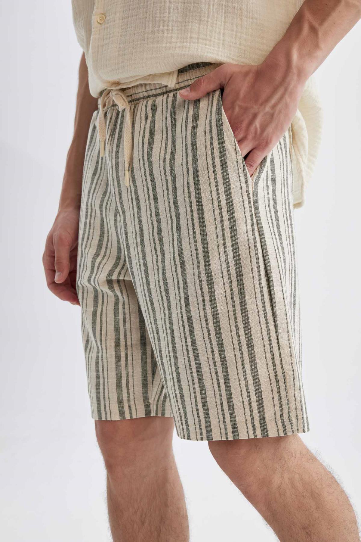 شلوارک مردانه دفاکتو | D2056AX24HS Defacto - Image 7