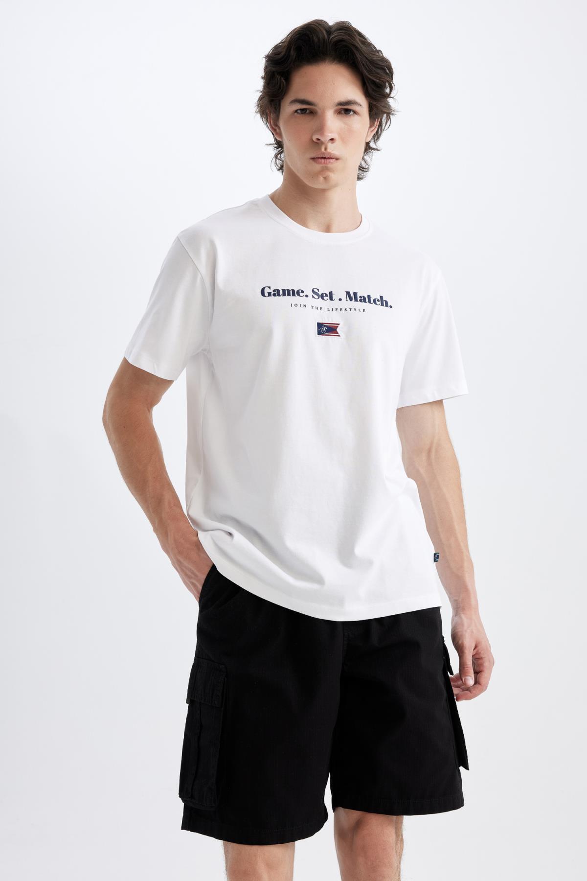 شلوارک مردانه دفاکتو | C5400AX24SM Defacto - Image 3