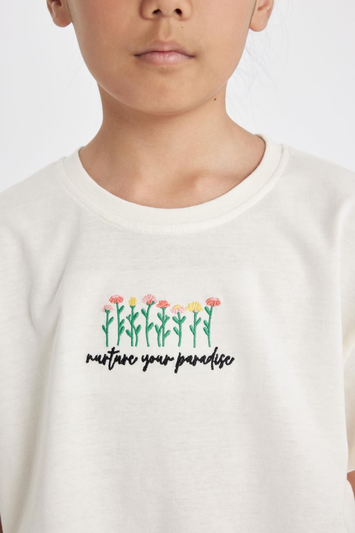 تی شرت دخترانه دفاکتو | D1593A824HS Defacto - Image 4