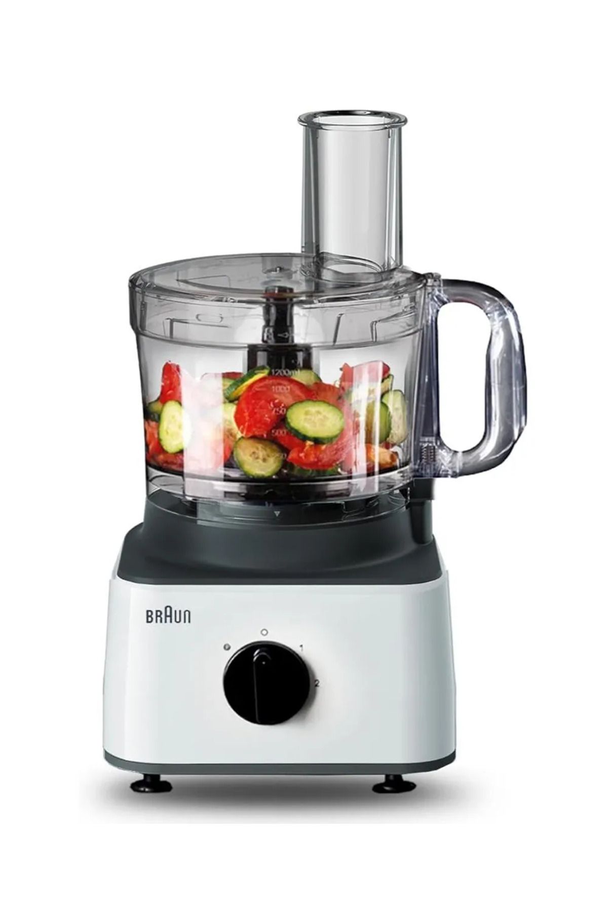 Braun-Food Processor 8in1 System, 2.1L Bowl, 1.8L Blender, Chop, Slice, Grate, Whisk & Puree -FP0132 8