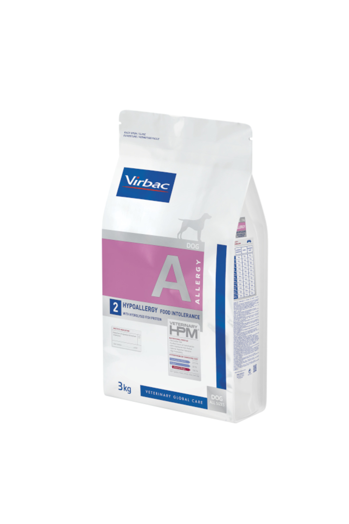 Virbac Hypoallergy Food Intolerance A Köpek Maması 3kg