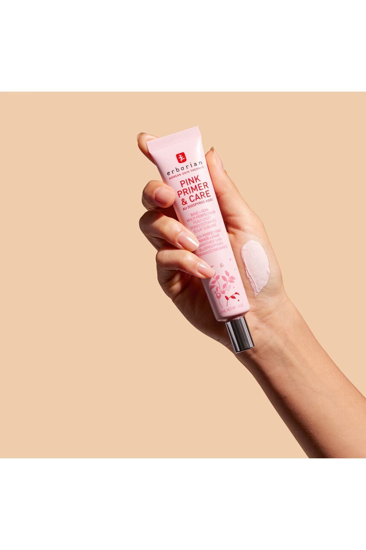 erborian-Moisturizing Make-up Base PINK PRIMER & CARE 15 ml 2