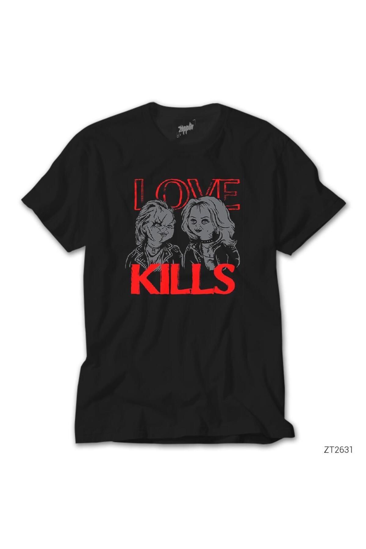 Karadeniz Tricou Negru Chucky Love Kills Unisex - L