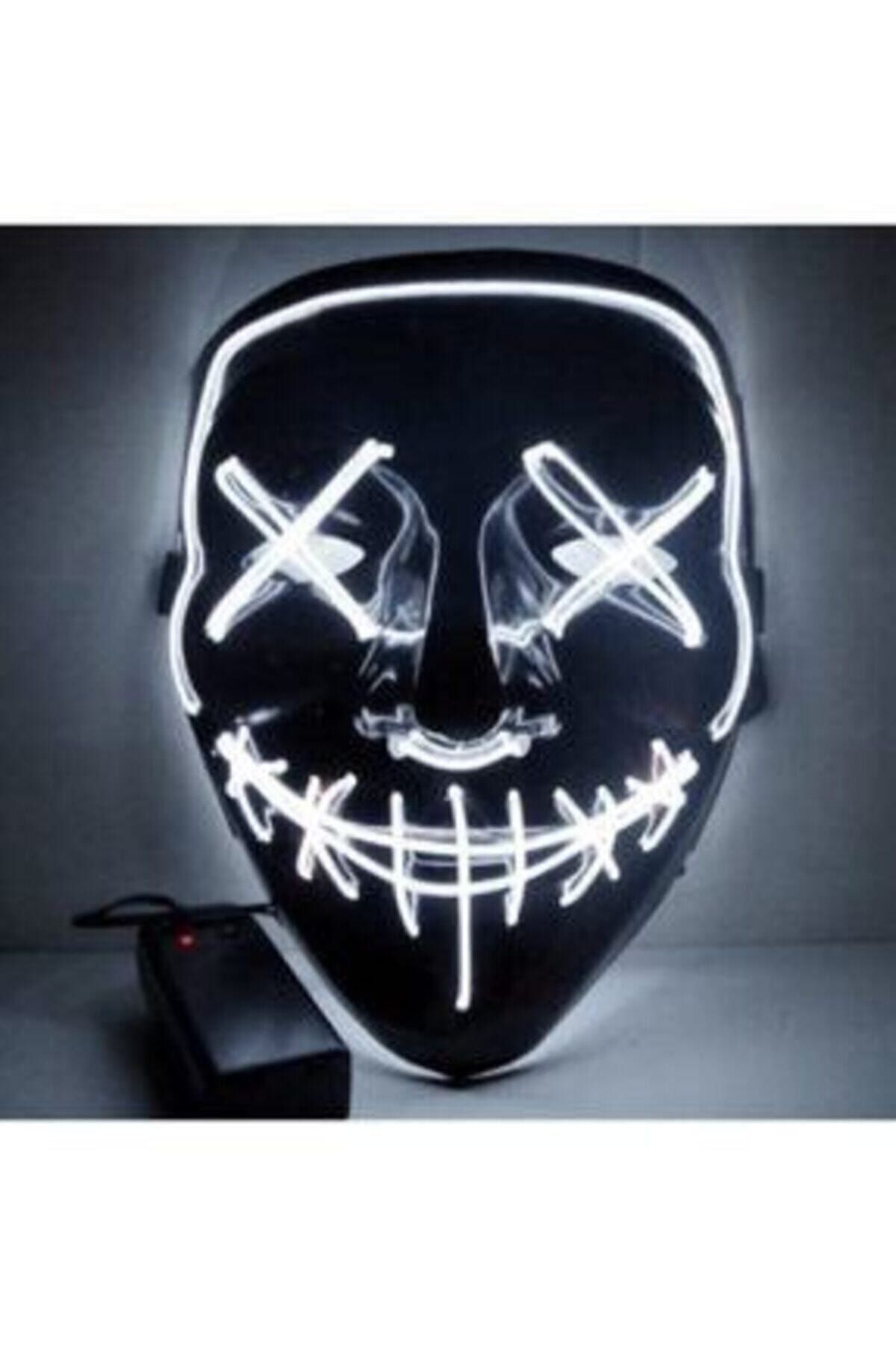 Universal-Sevfe LED Lighted Flashing Color Mask 1