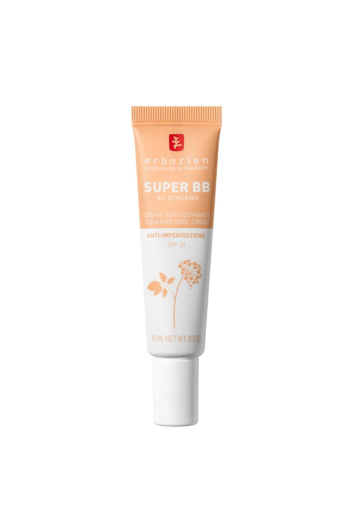 Super BB With Ginseng - Travel Size BB Cream Containing Ginseng 15ml