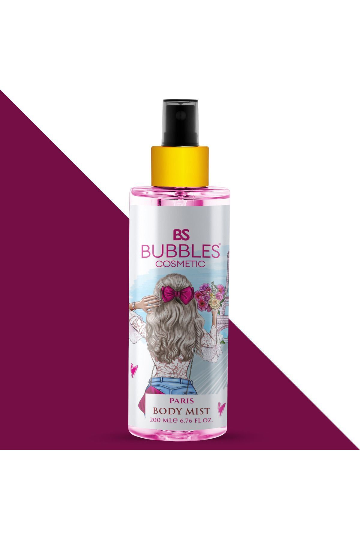bs bubbles cosmetic Paris Bosy Mist Vücut Spreyi