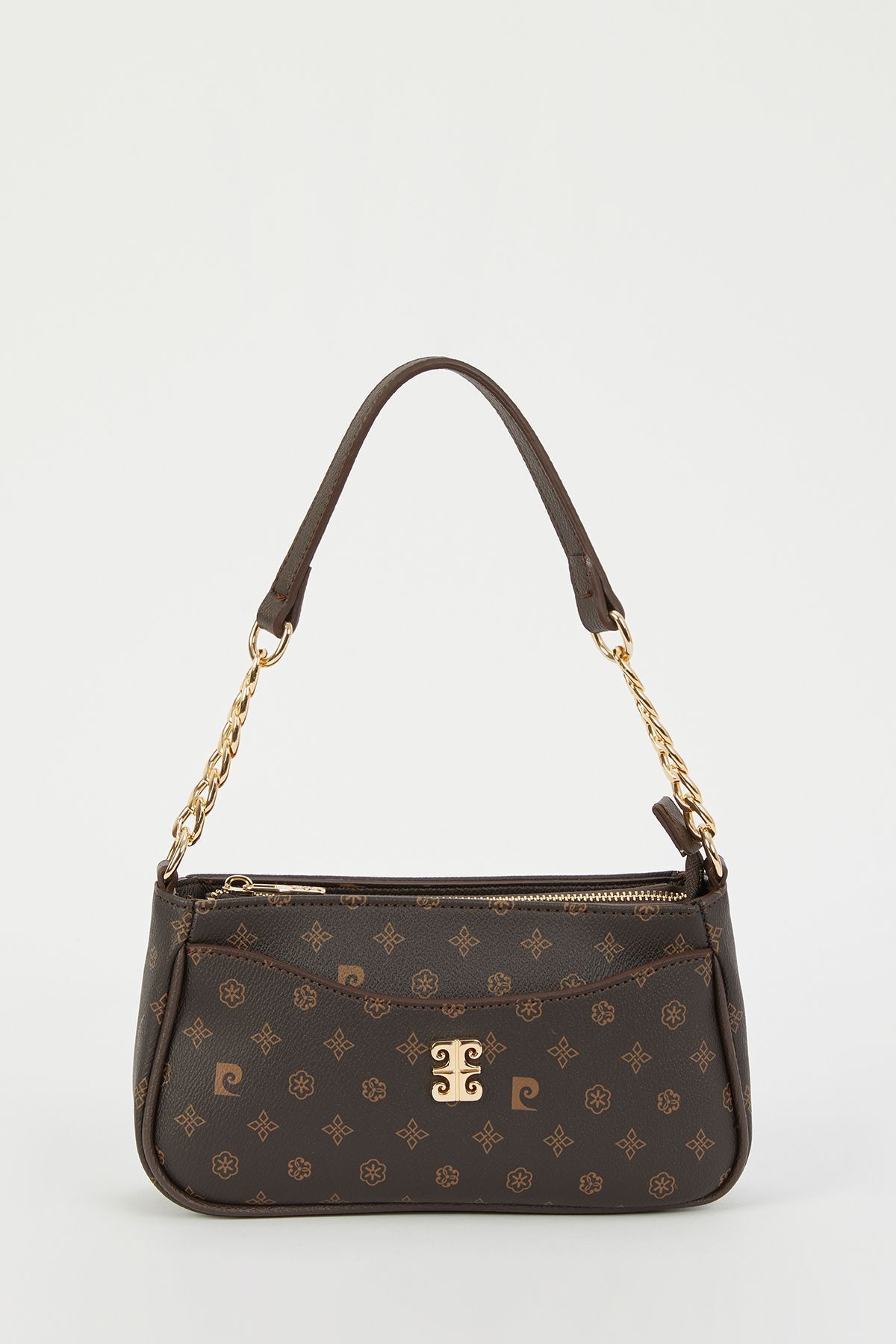 Pierre Cardin-Brown Monogram Women's Shoulder Bag 05PO23Y1725 2