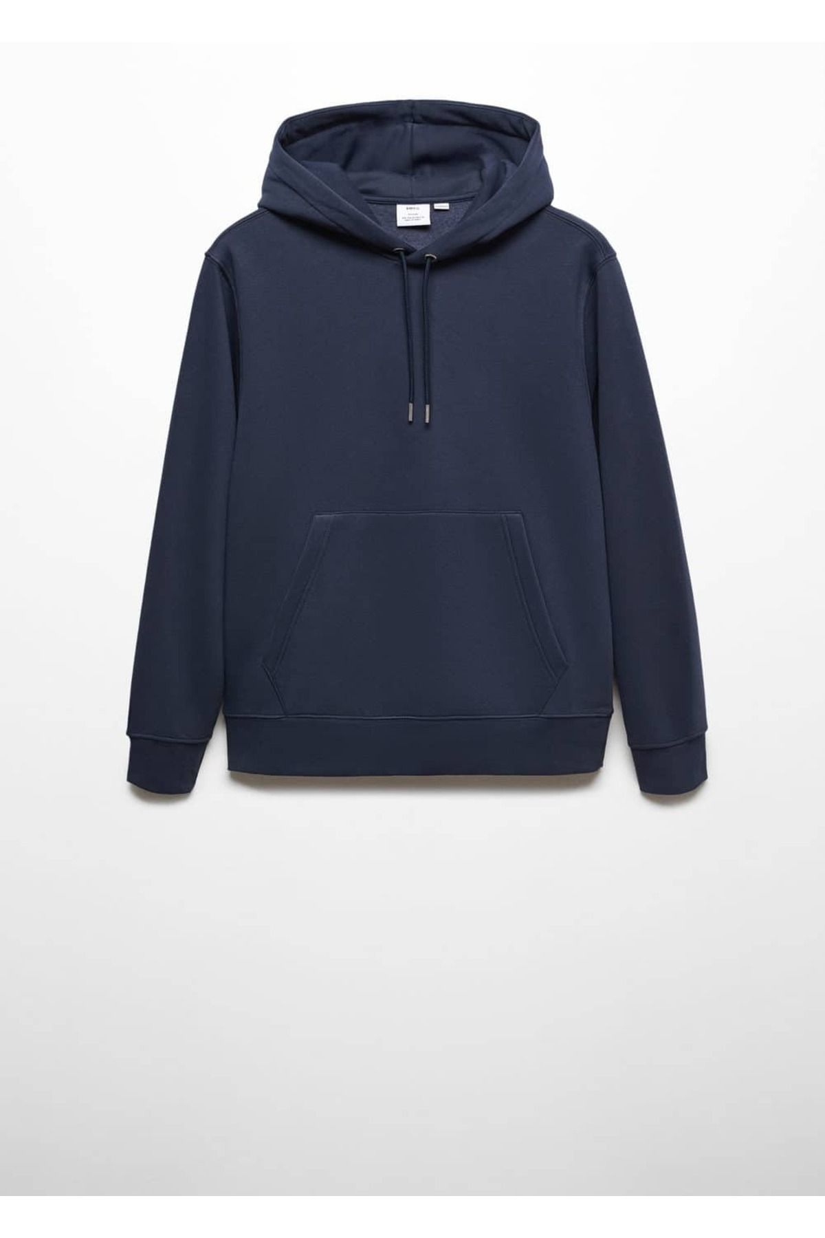MANGO Man-Hooded Cotton Kangaroo Sweatshirt 3