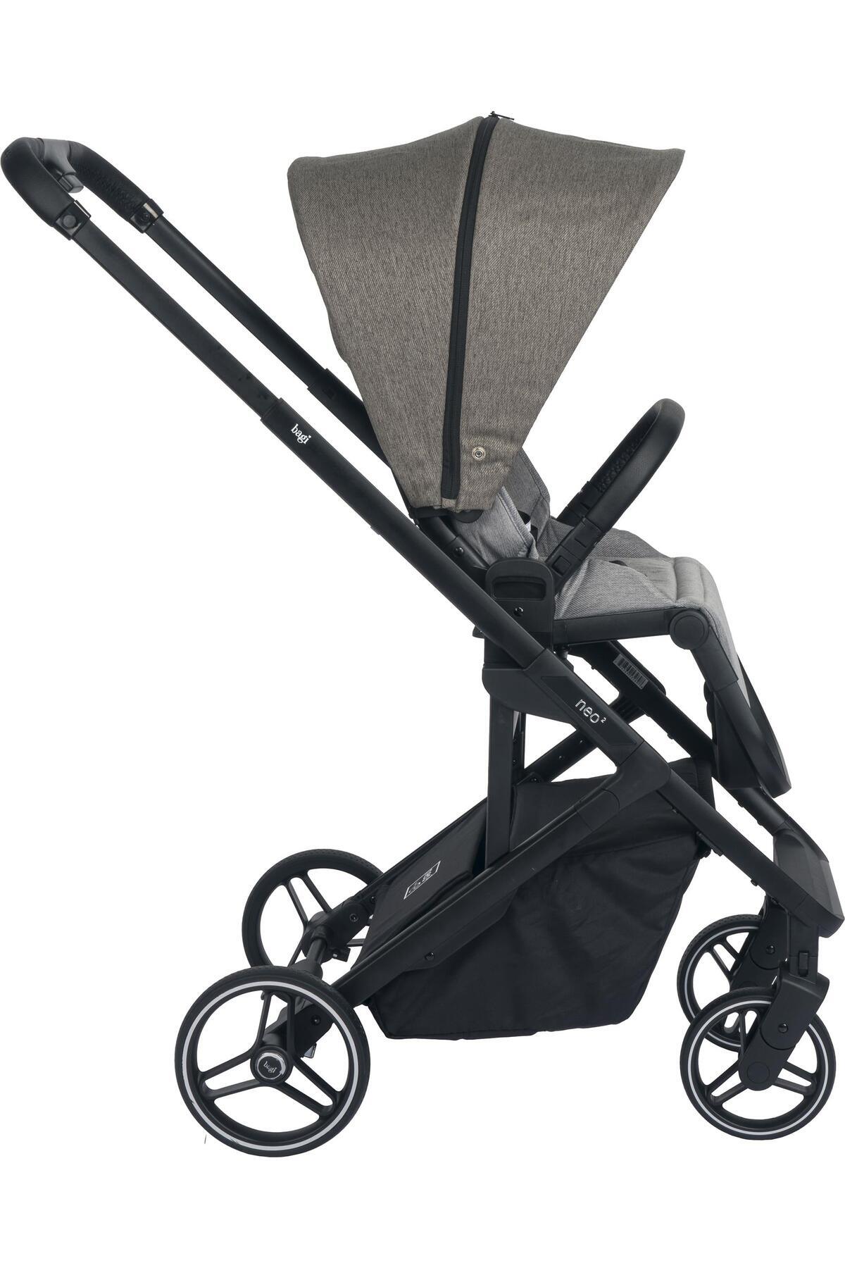 Bagi Neo Bebek Arabası 2023 Light Grey fotoğrafı 5 (önizleme)