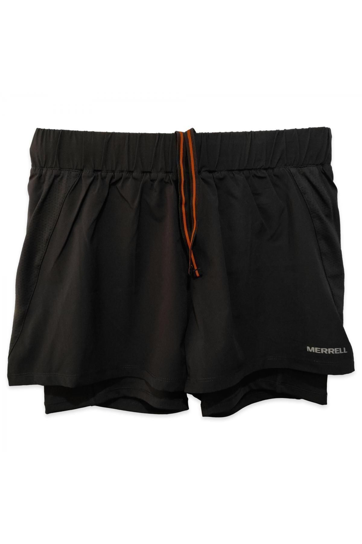 Merrell M3Rench Black Women s Running Shorts Comfortable Design Trendyol